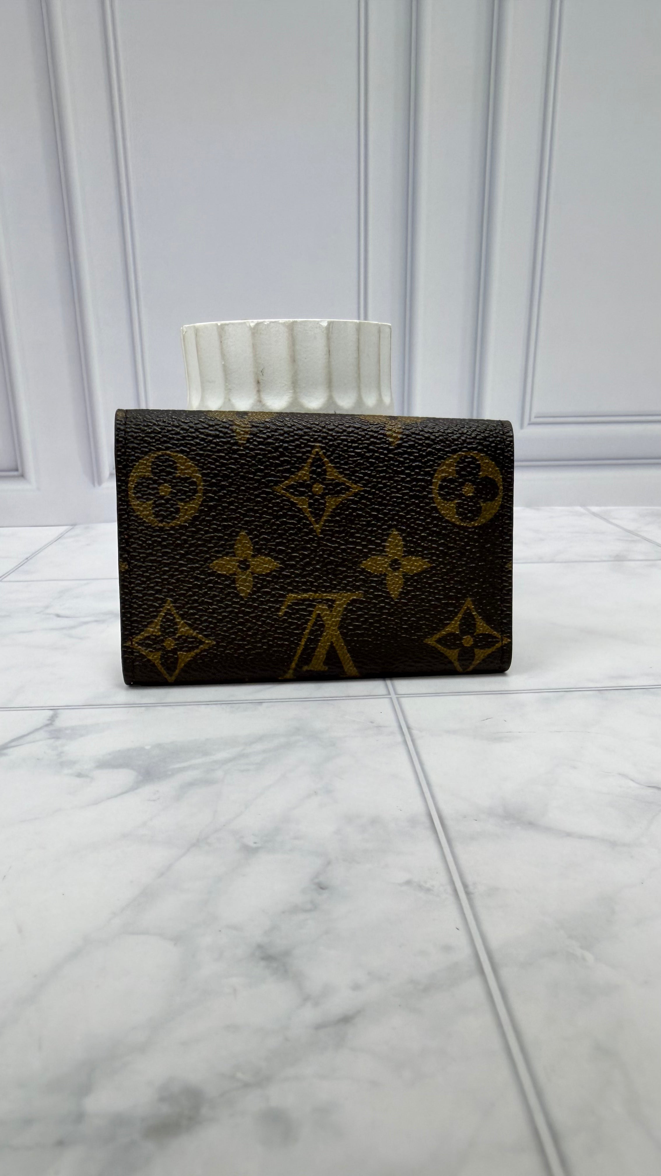 Louis Vuitton Monogram & Fuchsia 6 Key Ring Case