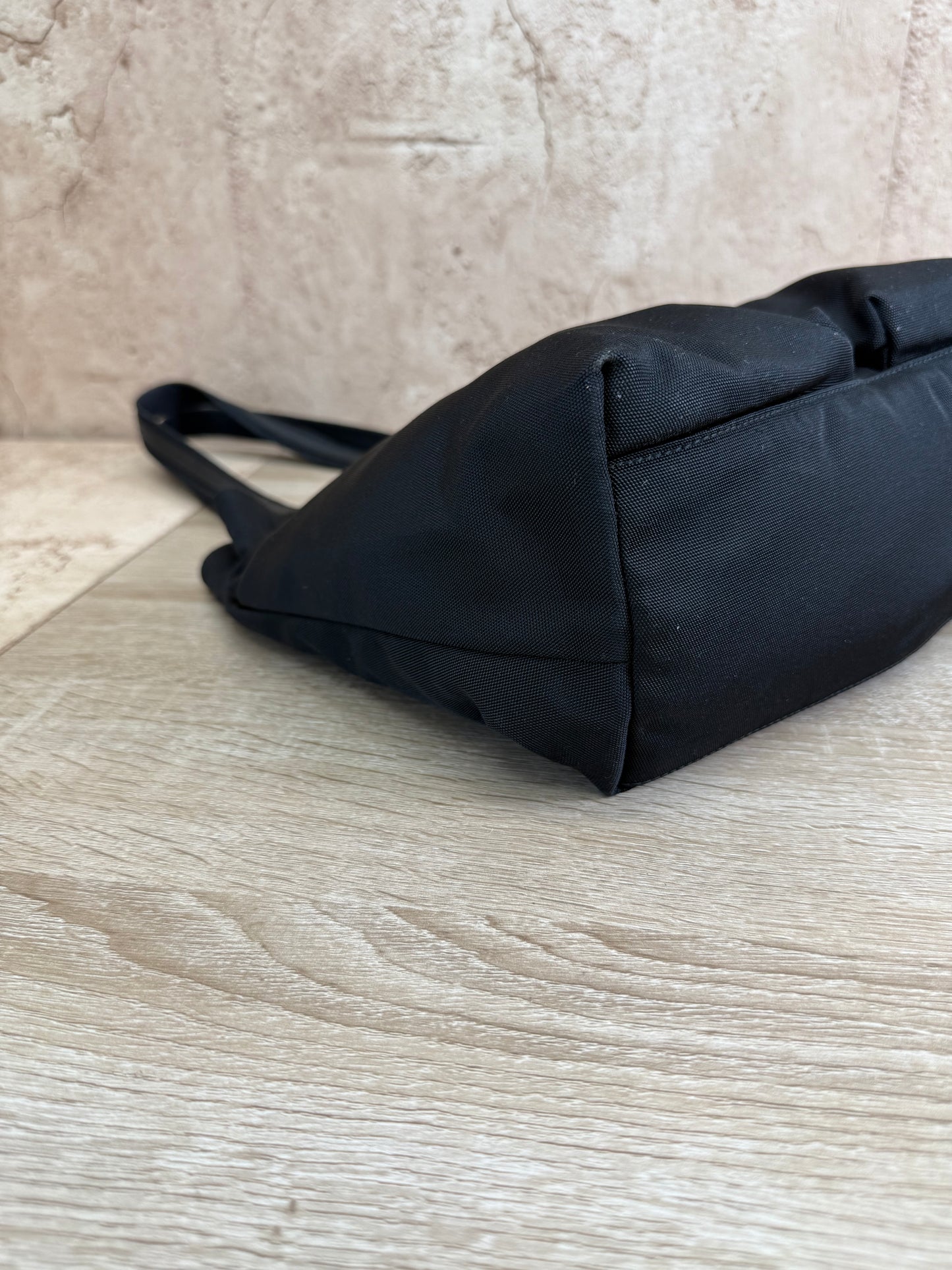Gucci Black Canvas Tote Bag
