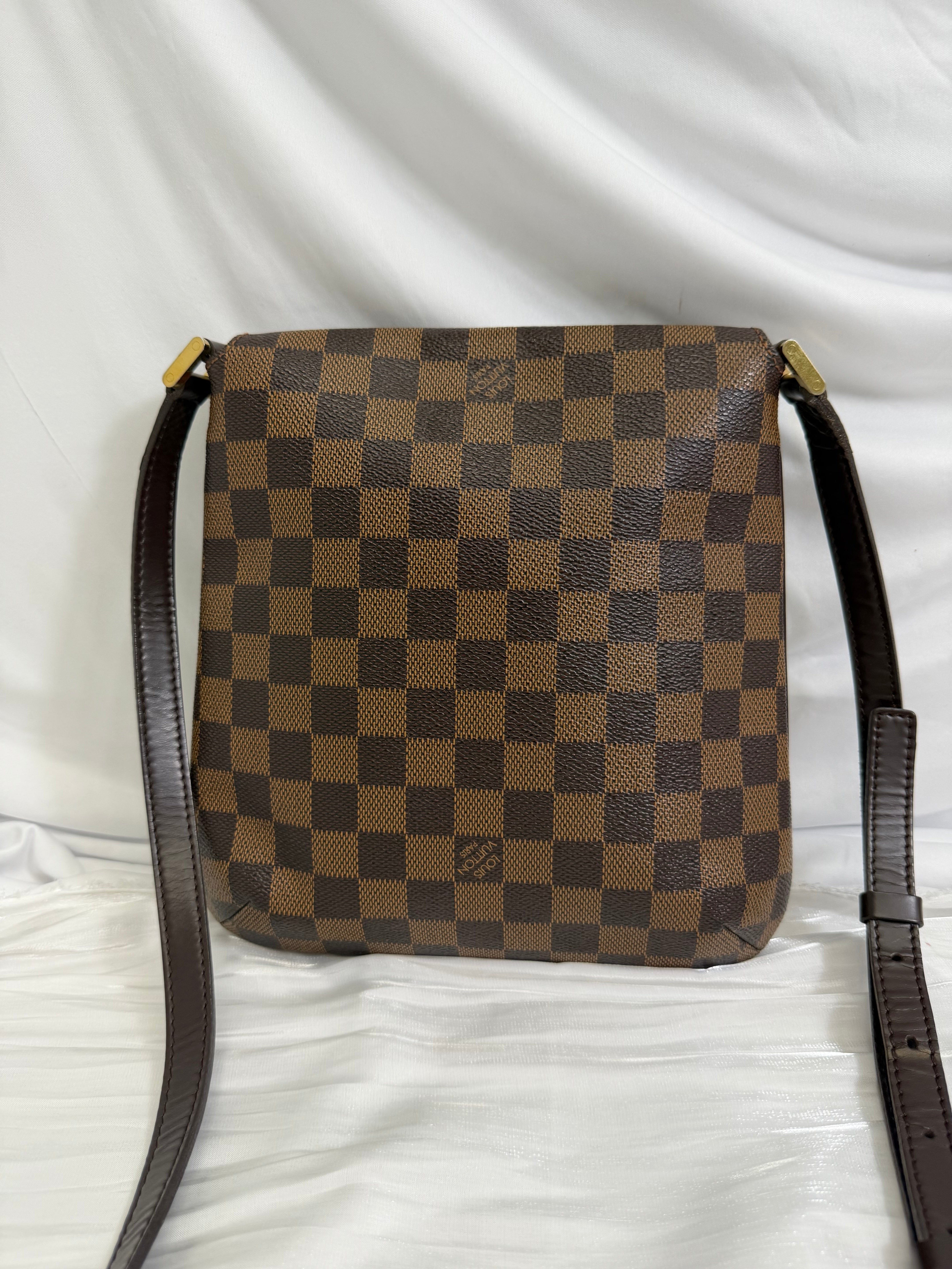 Louis Vuitton Damier Ebene Musette Salsa Long Strap