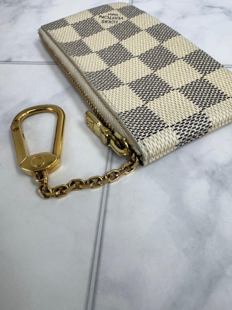 Louis Vuitton Damier Azur Key Cles