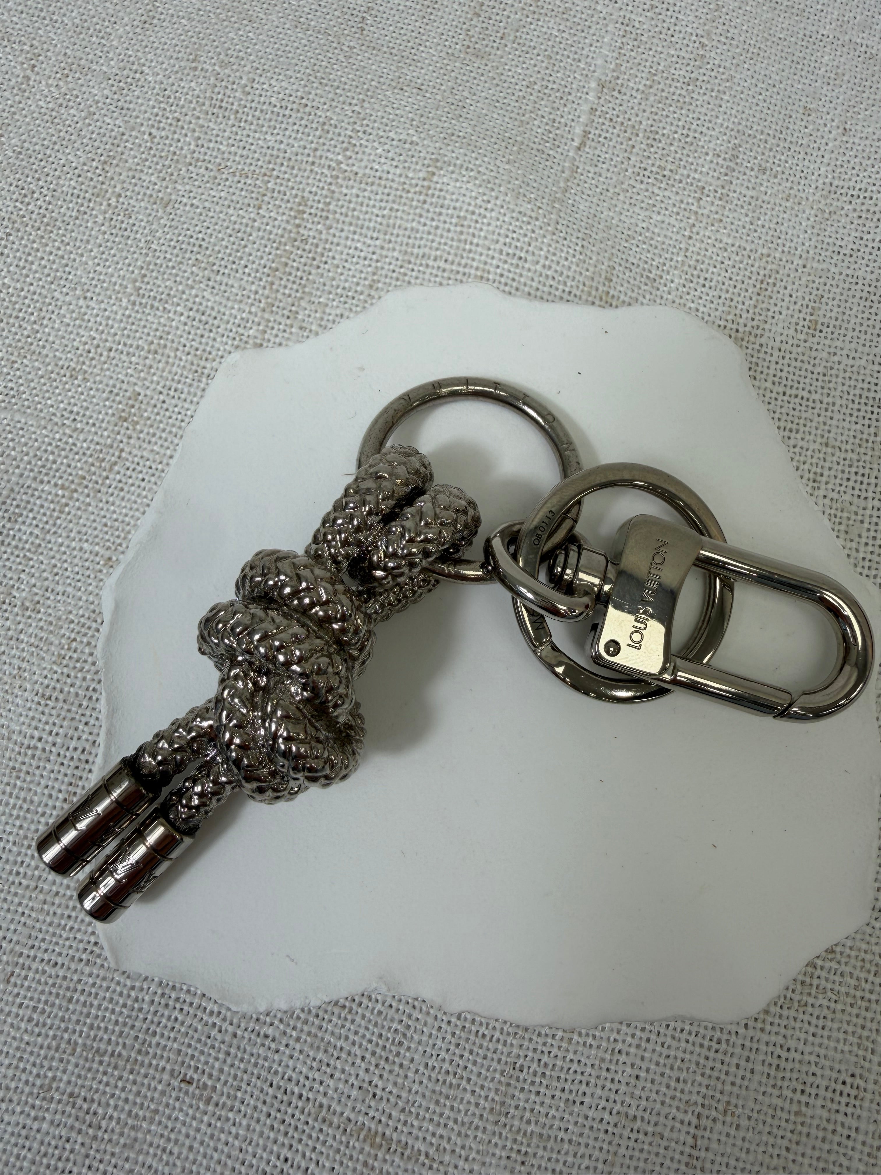 Louis Vuitton Silver Knot Bag charm