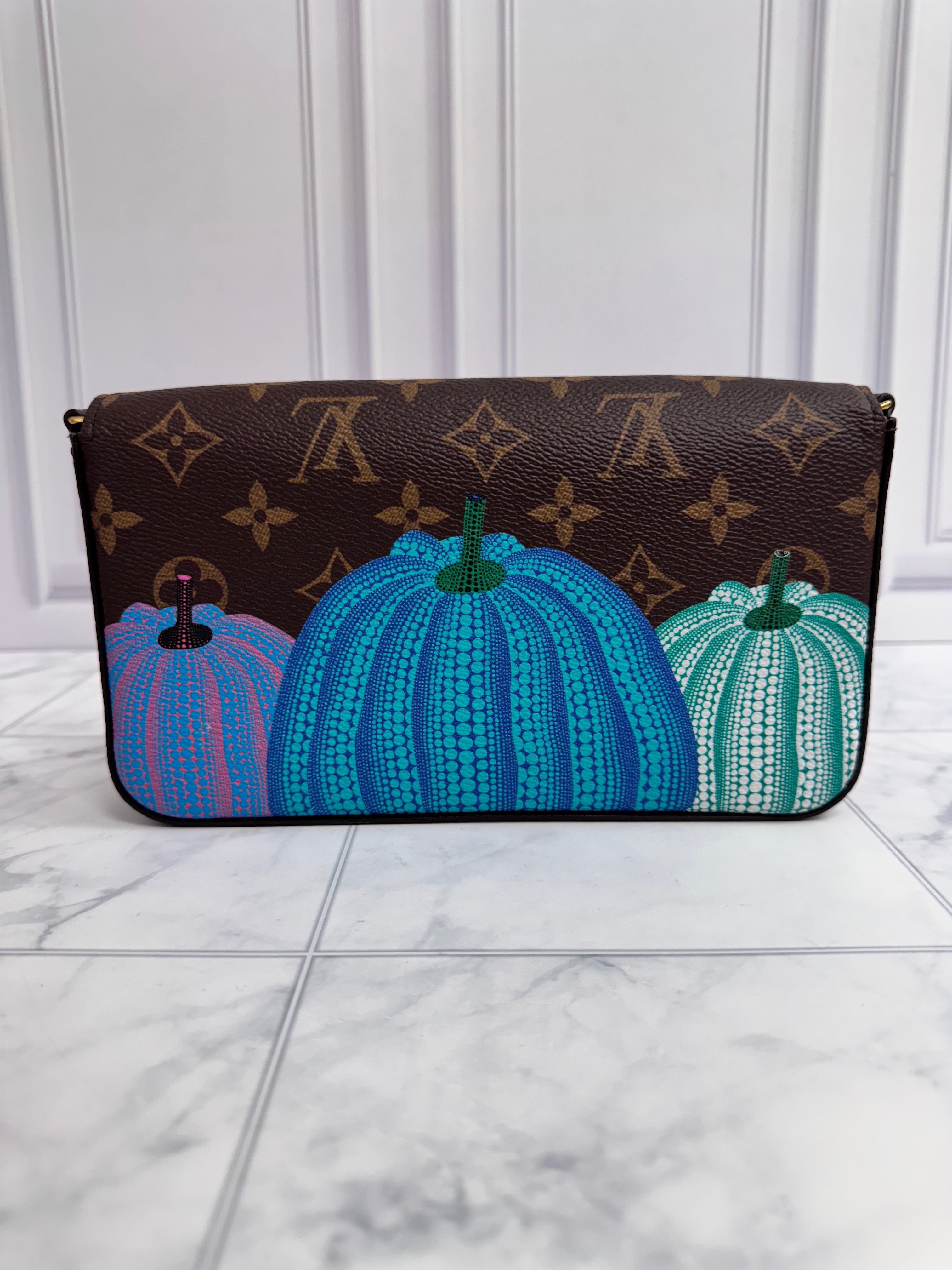 Louis Vuitton Monogram Pumpkins Kusama Felicie Pochette