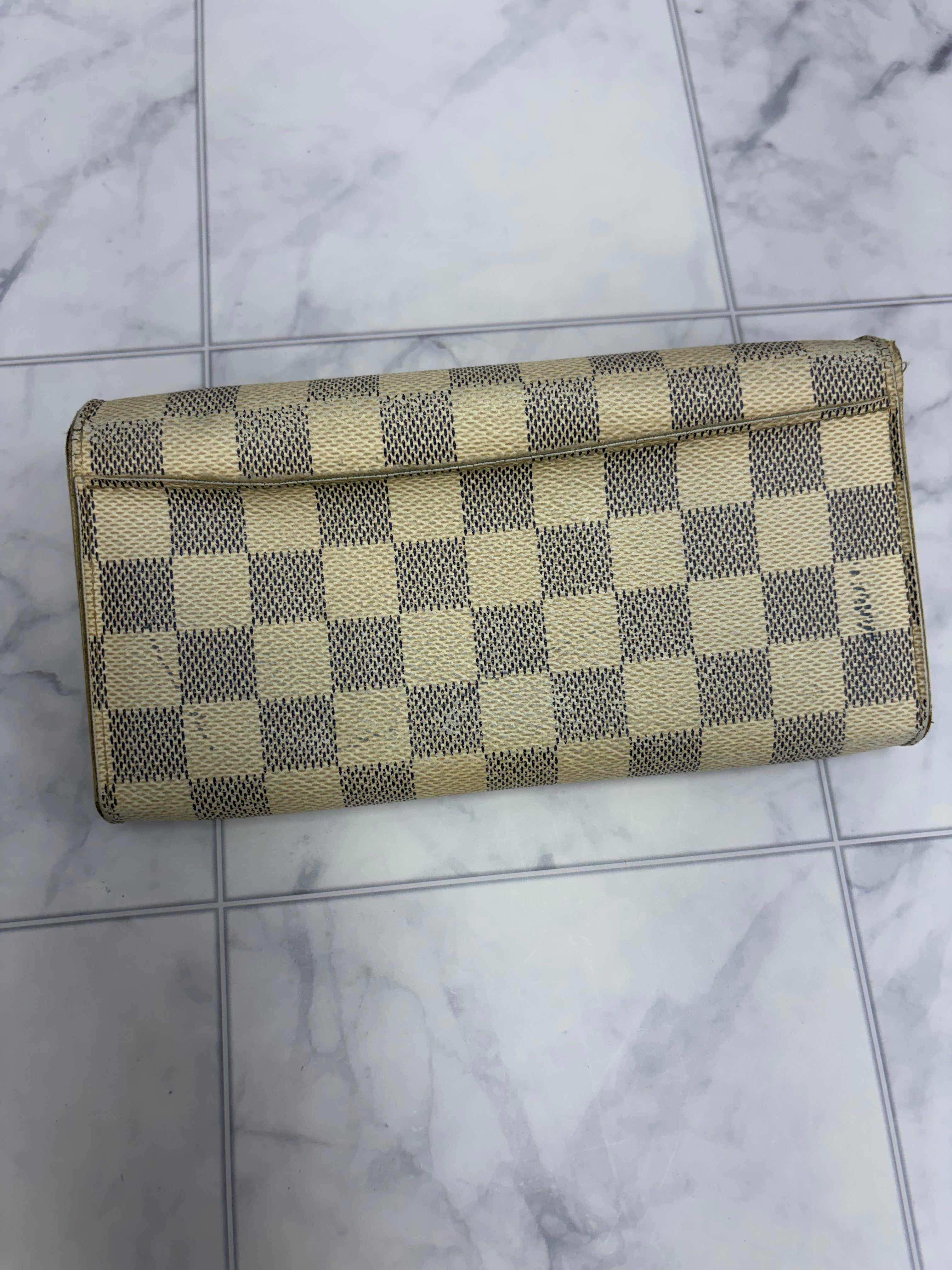 Louis Vuitton Damier Azur Sarah Wallet