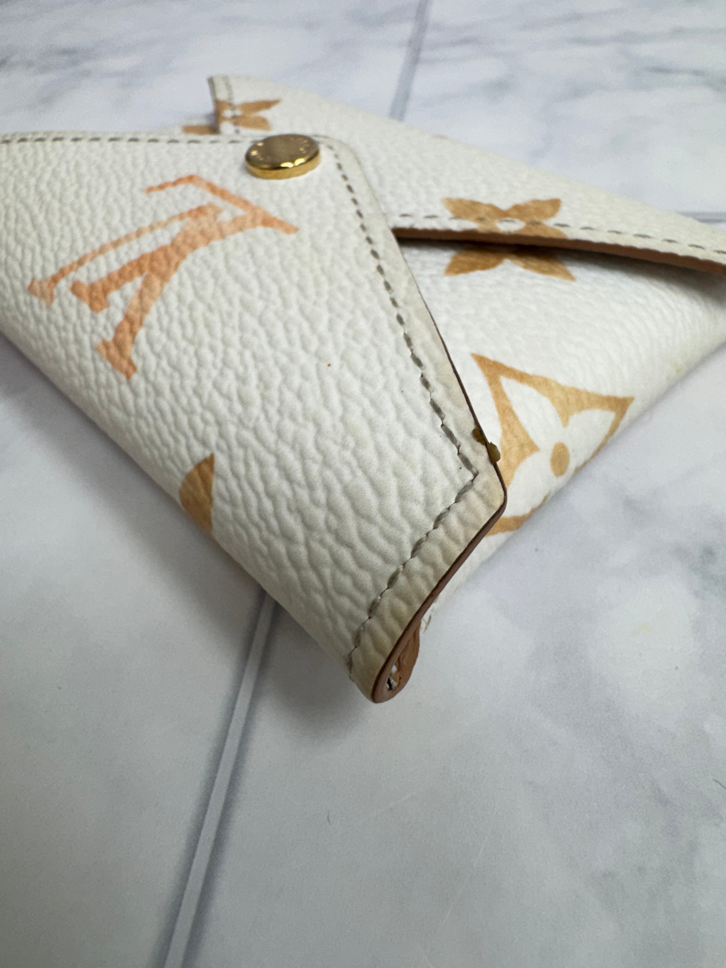 Louis Vuitton Creme Monogram By The Pool Small Kirigami Pochette