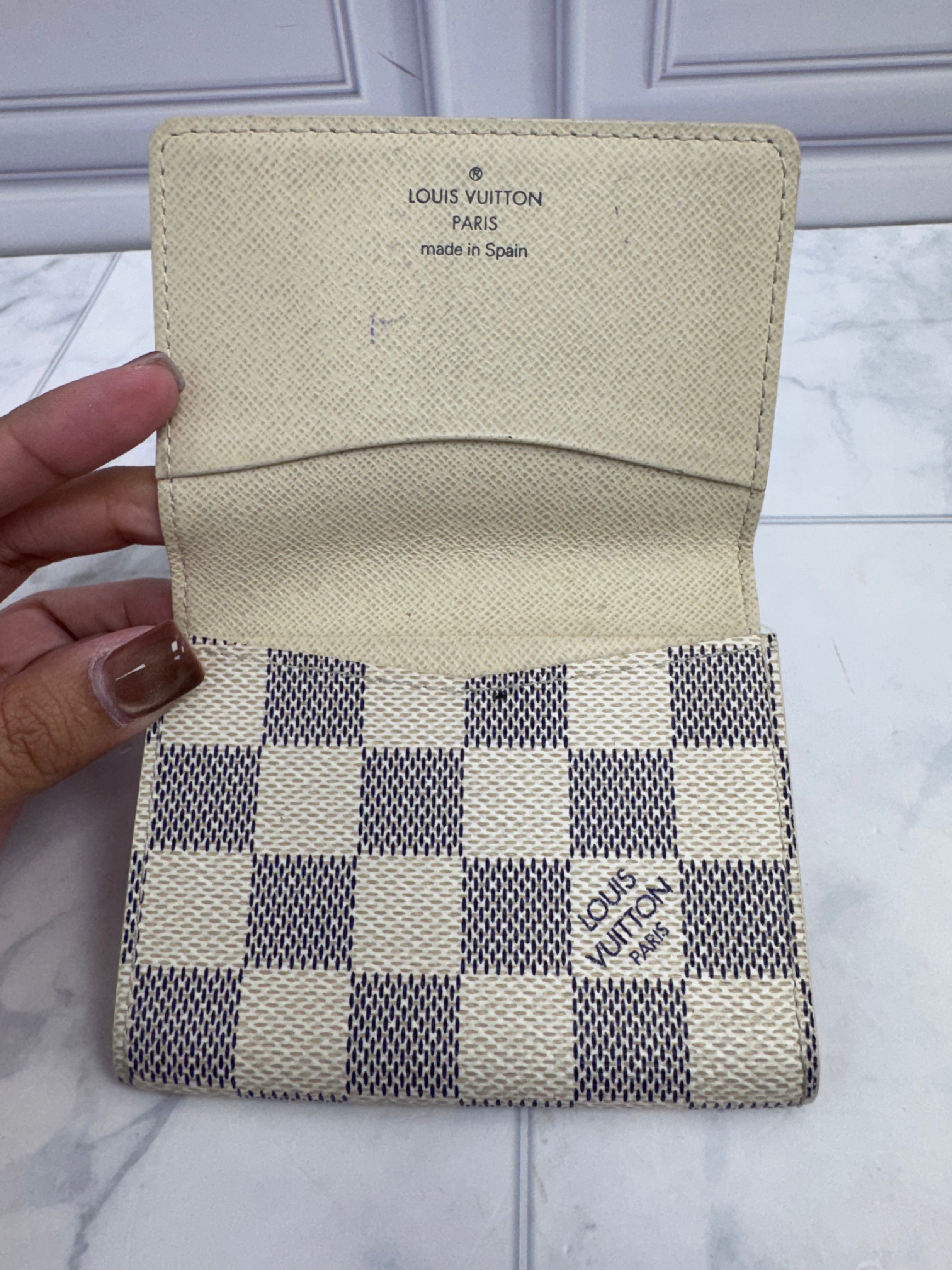 Louis Vuitton Damier Azur Card Case