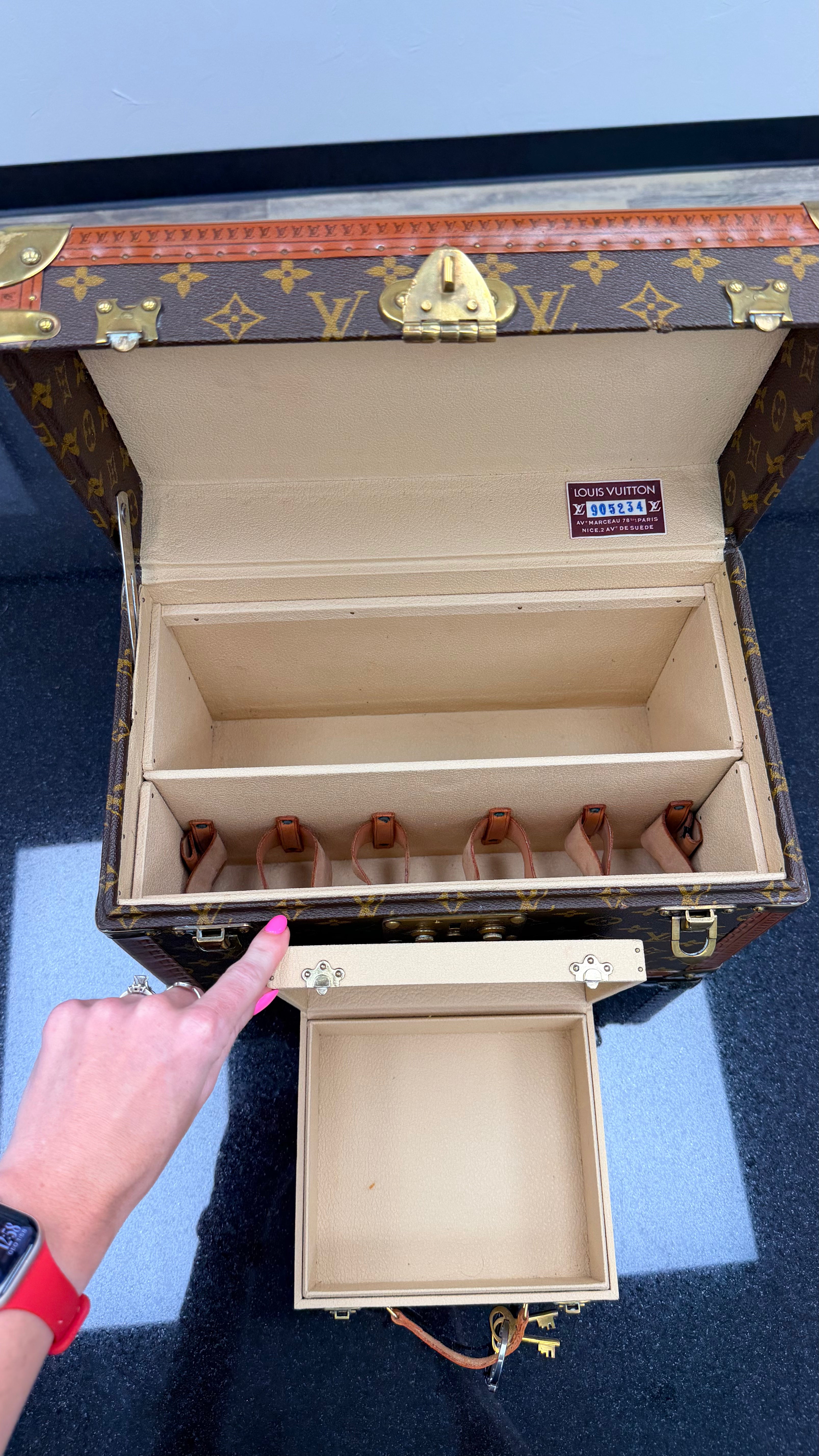 Louis Vuitton Vintage Monogram Boite Pharmacie Beauty Trunk