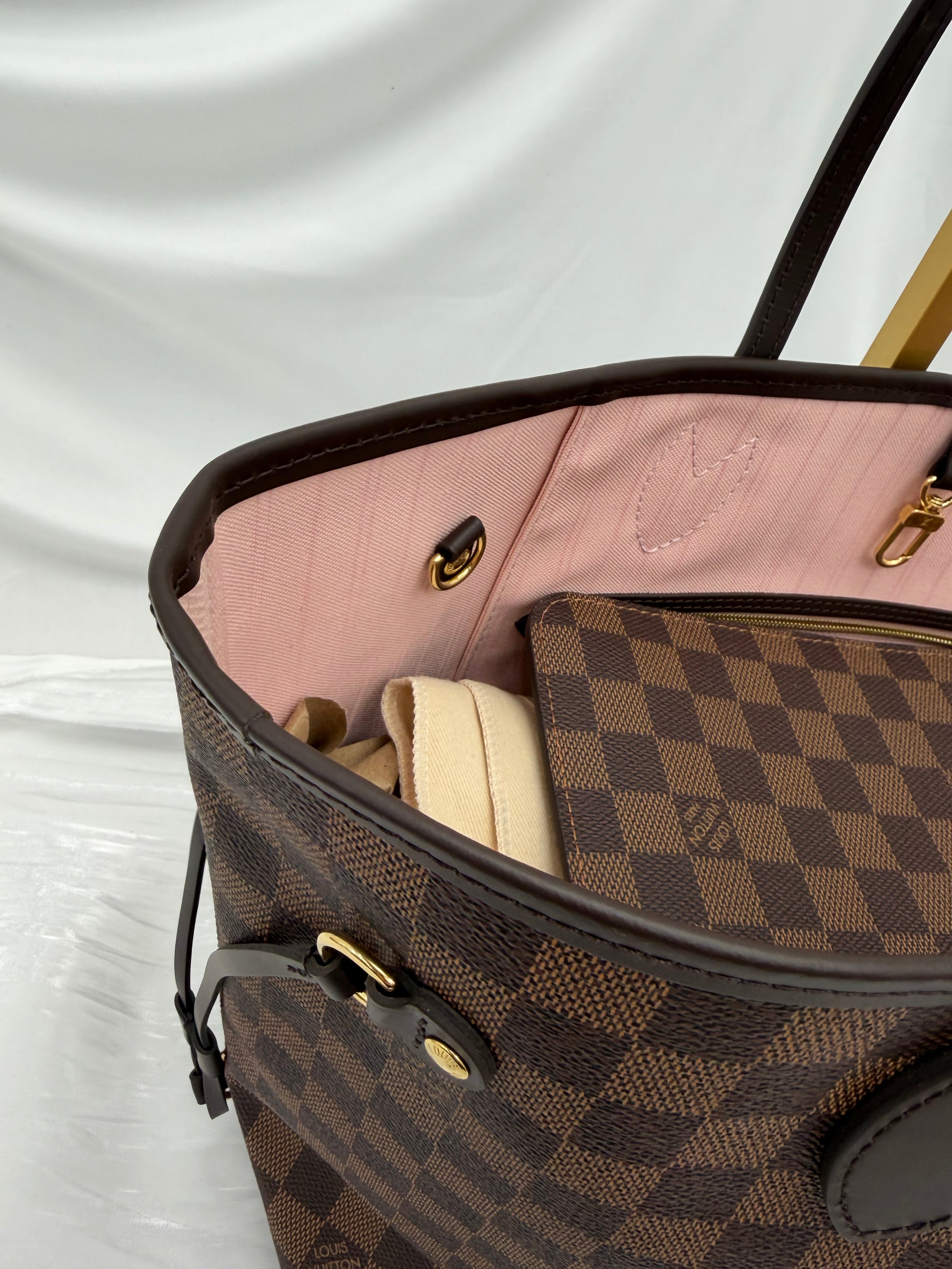 BRAND NEW- Louis Vuitton Damier Ebene Neverfull MM