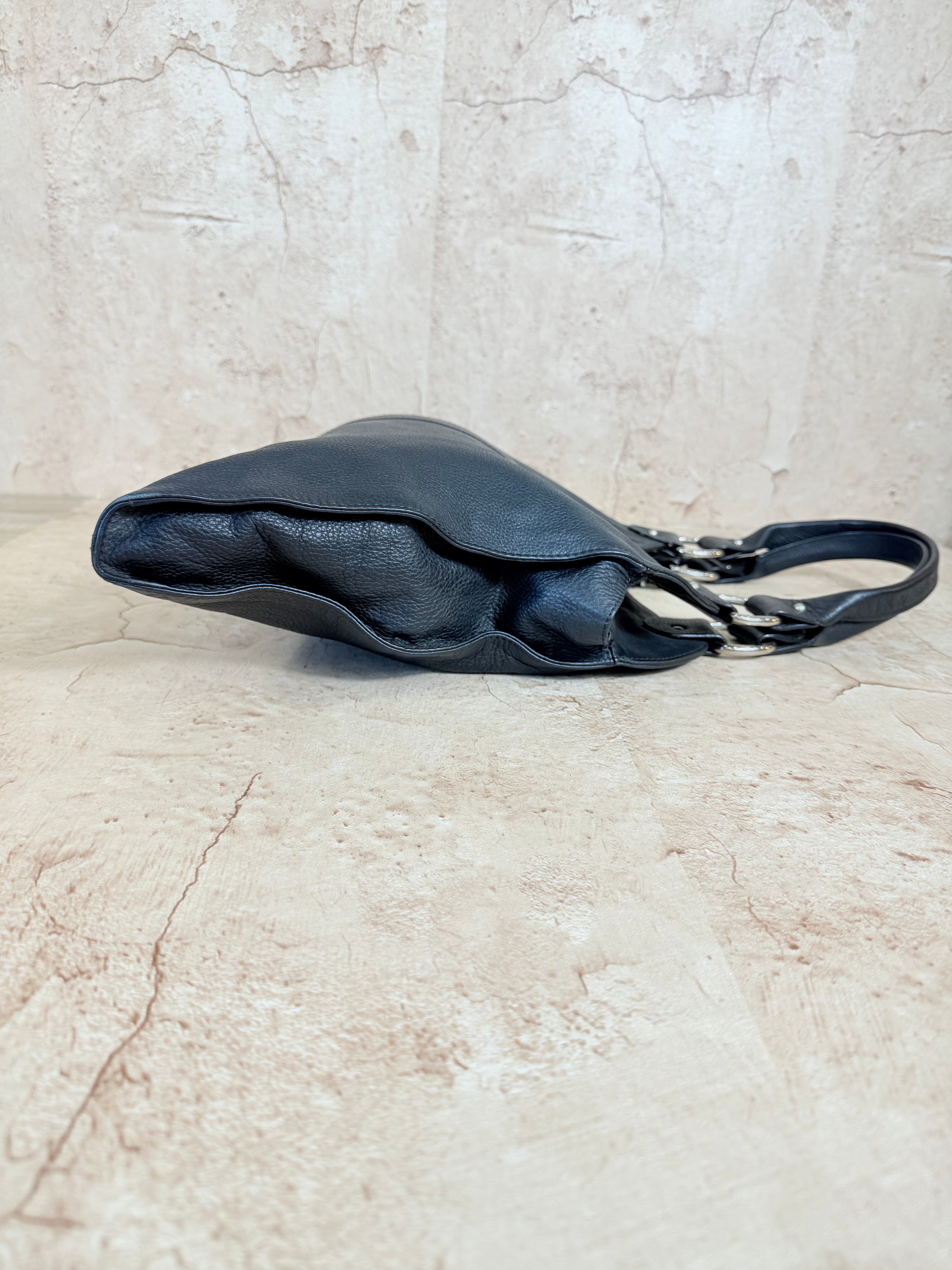 Fendi Black Devil Trapezio Bag