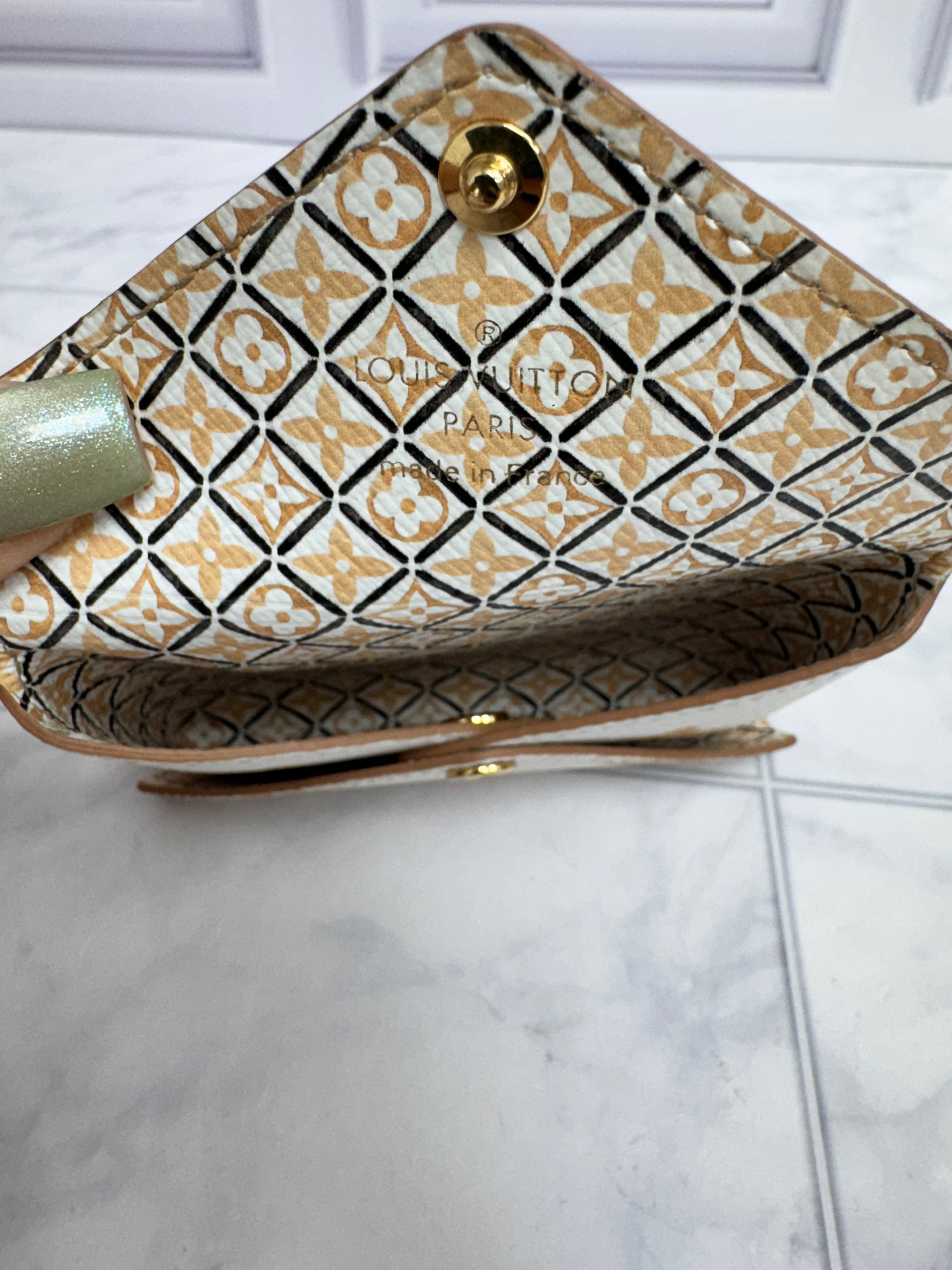 Louis Vuitton Creme Monogram By The Pool Small Kirigami Pochette