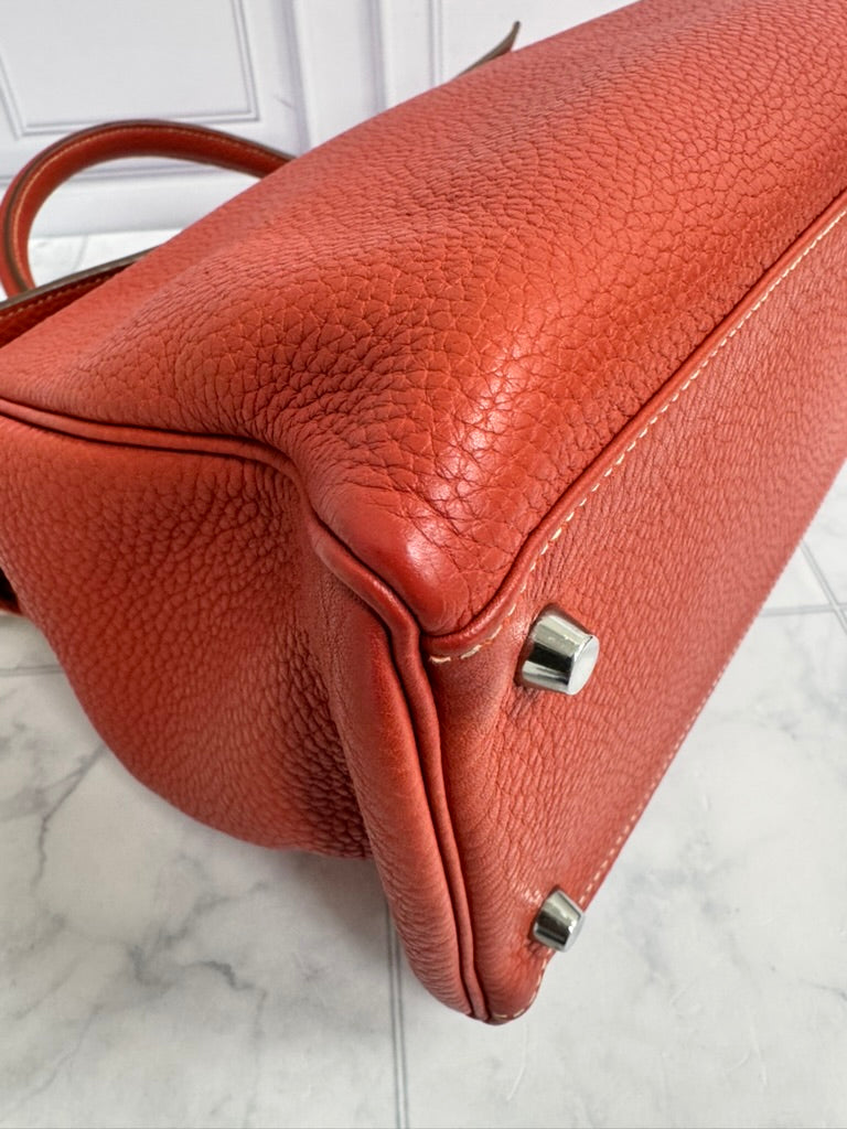 Hermes Sanguine Clemence Kelly 35 Amazone