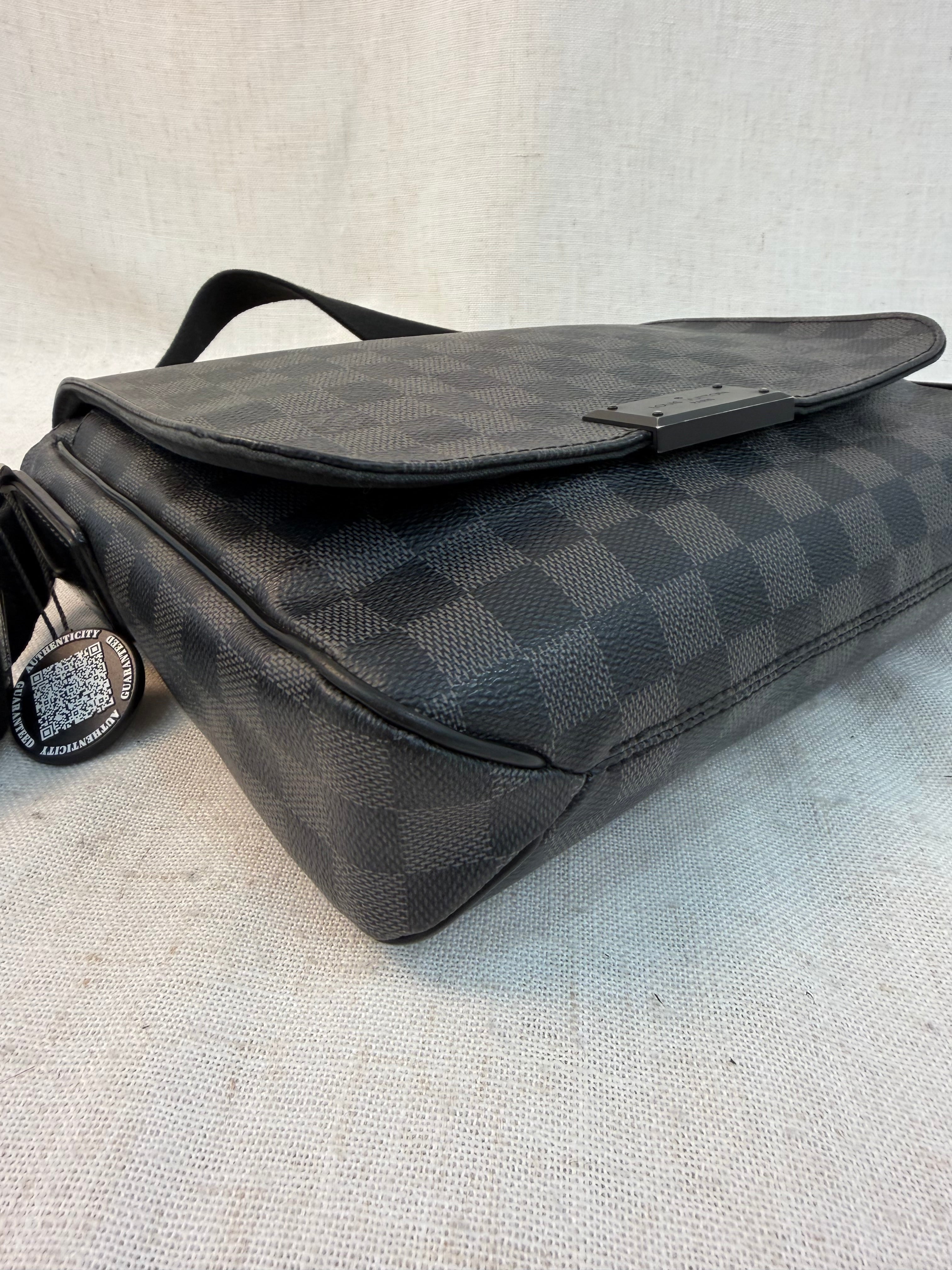Louis Vuitton Damier Graphite District PM Messenger Bag