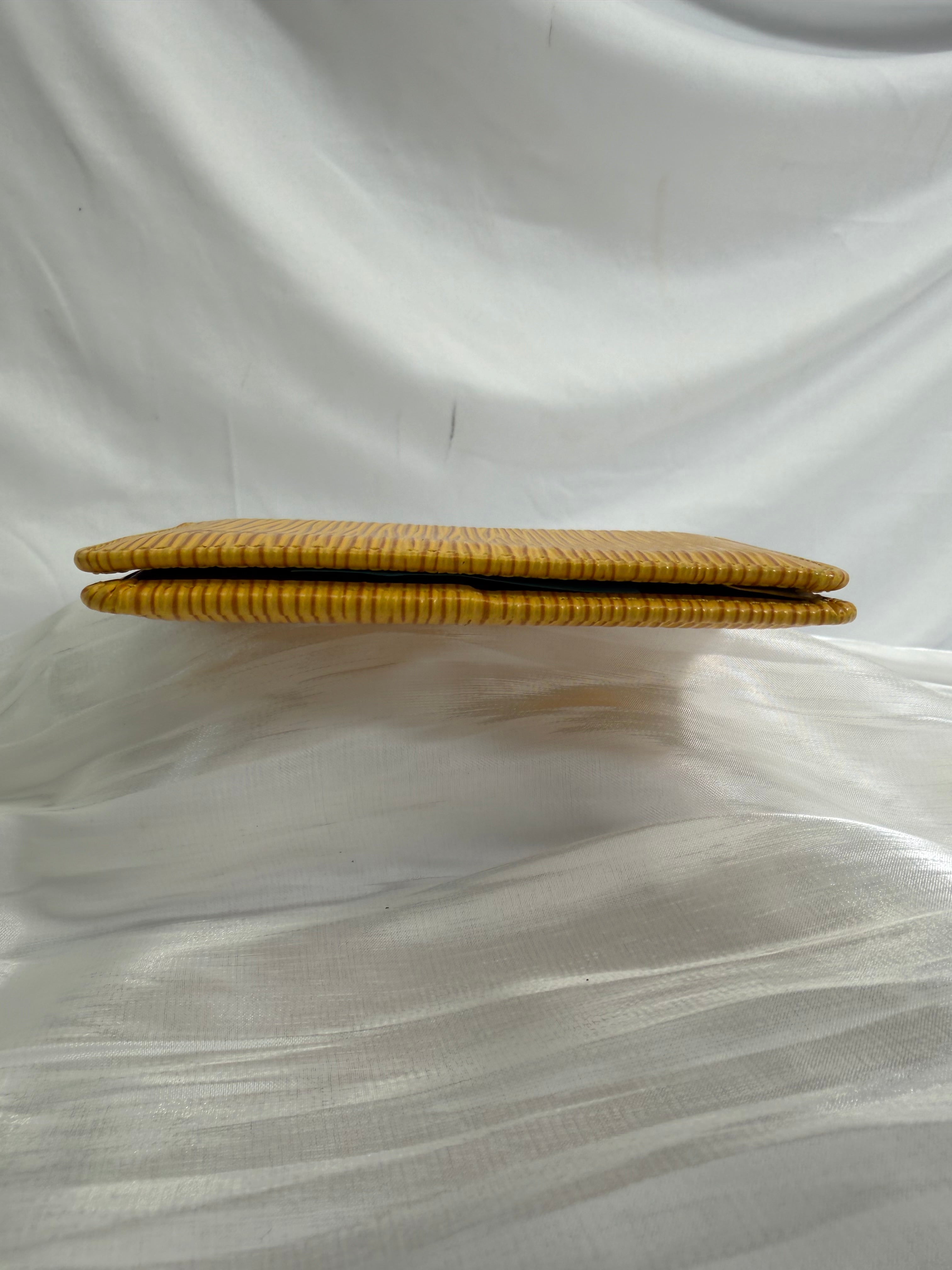 Louis Vuitton Yellow Epi Pocket Organizer