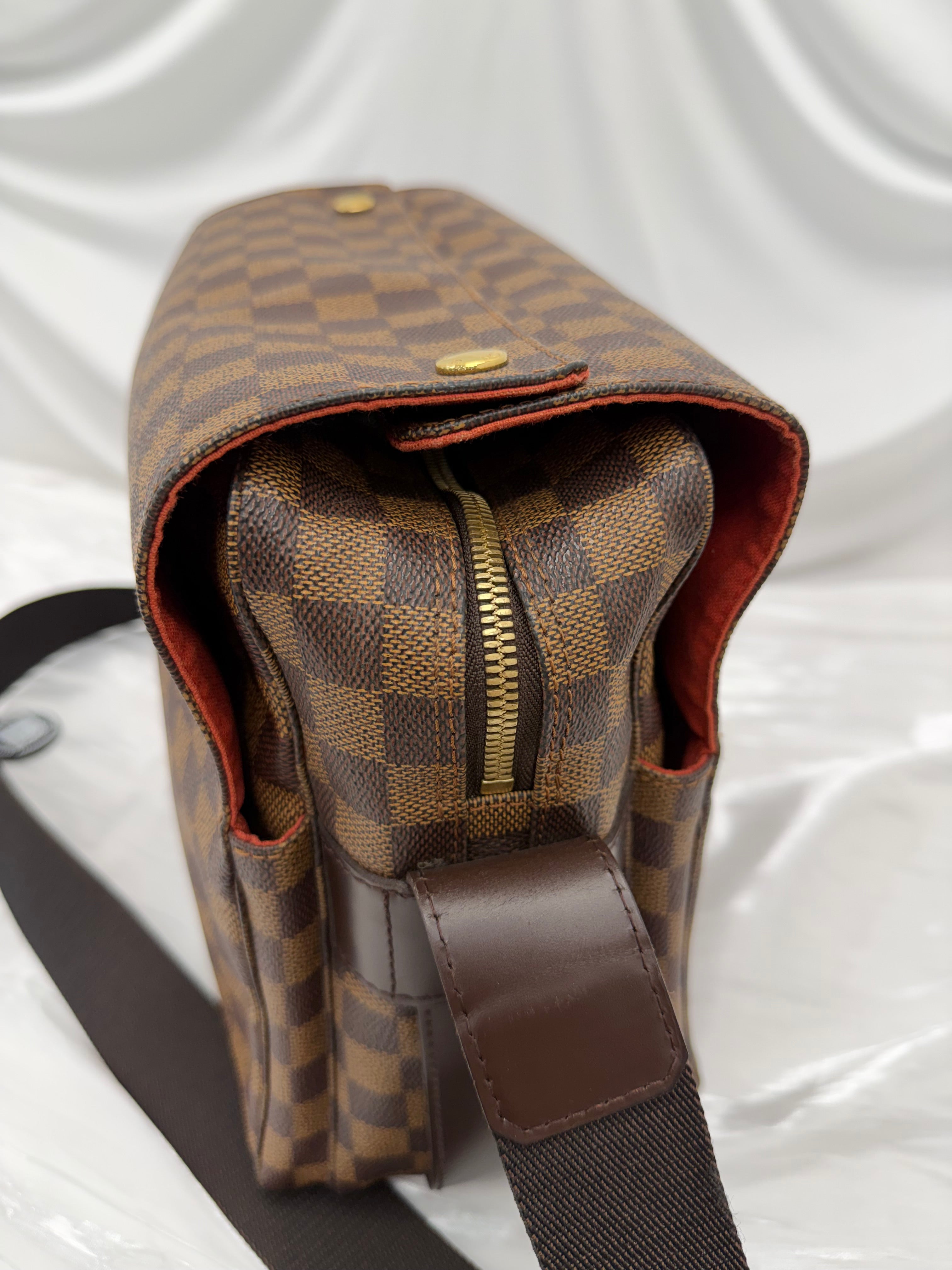 Louis Vuitton Damier Ebene Naviglio Messenger Bag