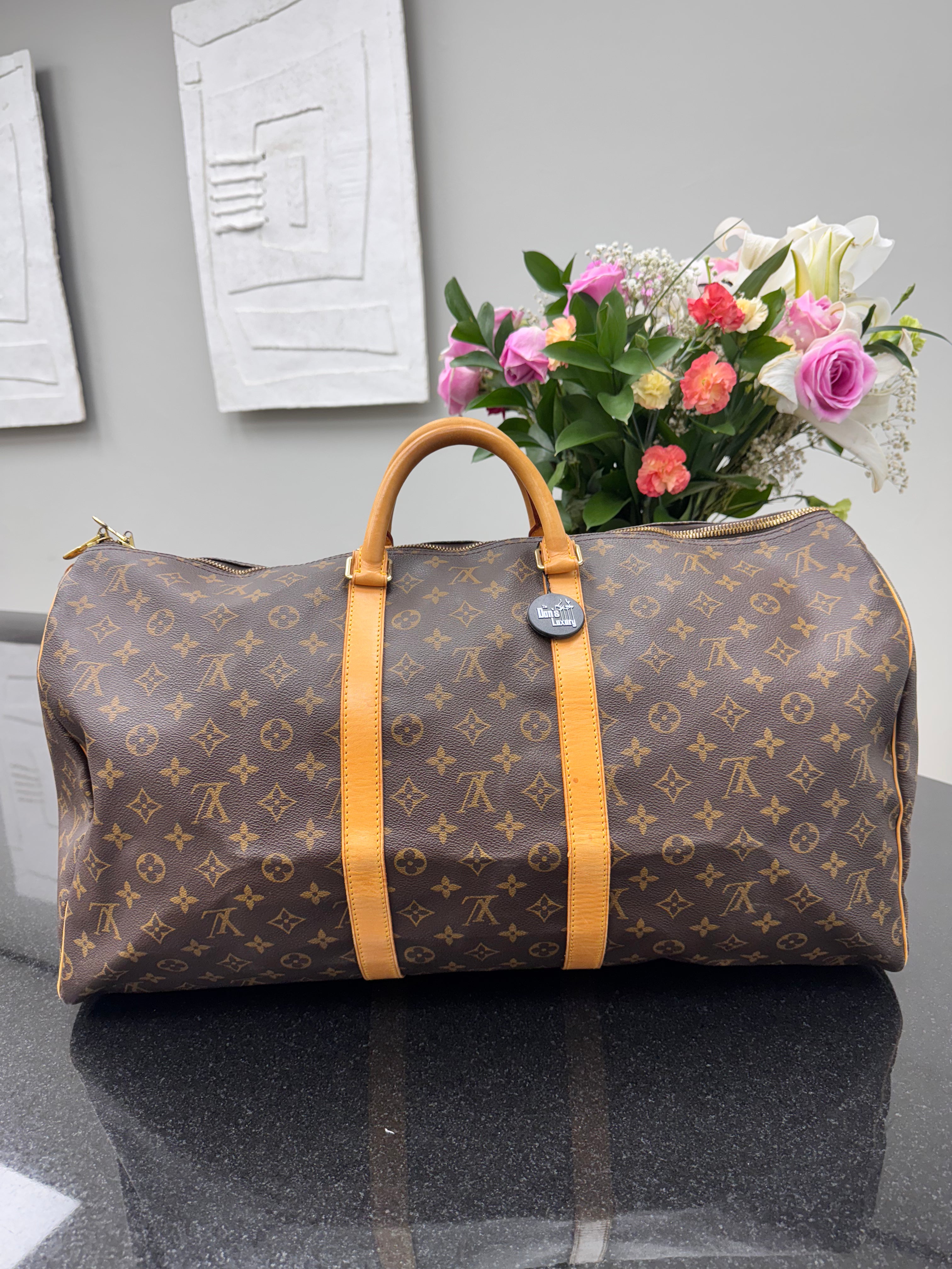 Louis Vuitton Monogram Keepall 55