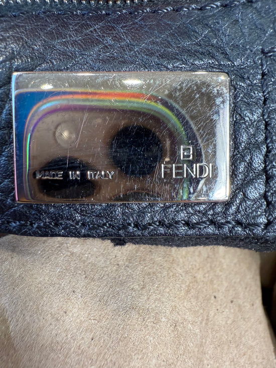 Fendi Black Devil Trapezio Bag