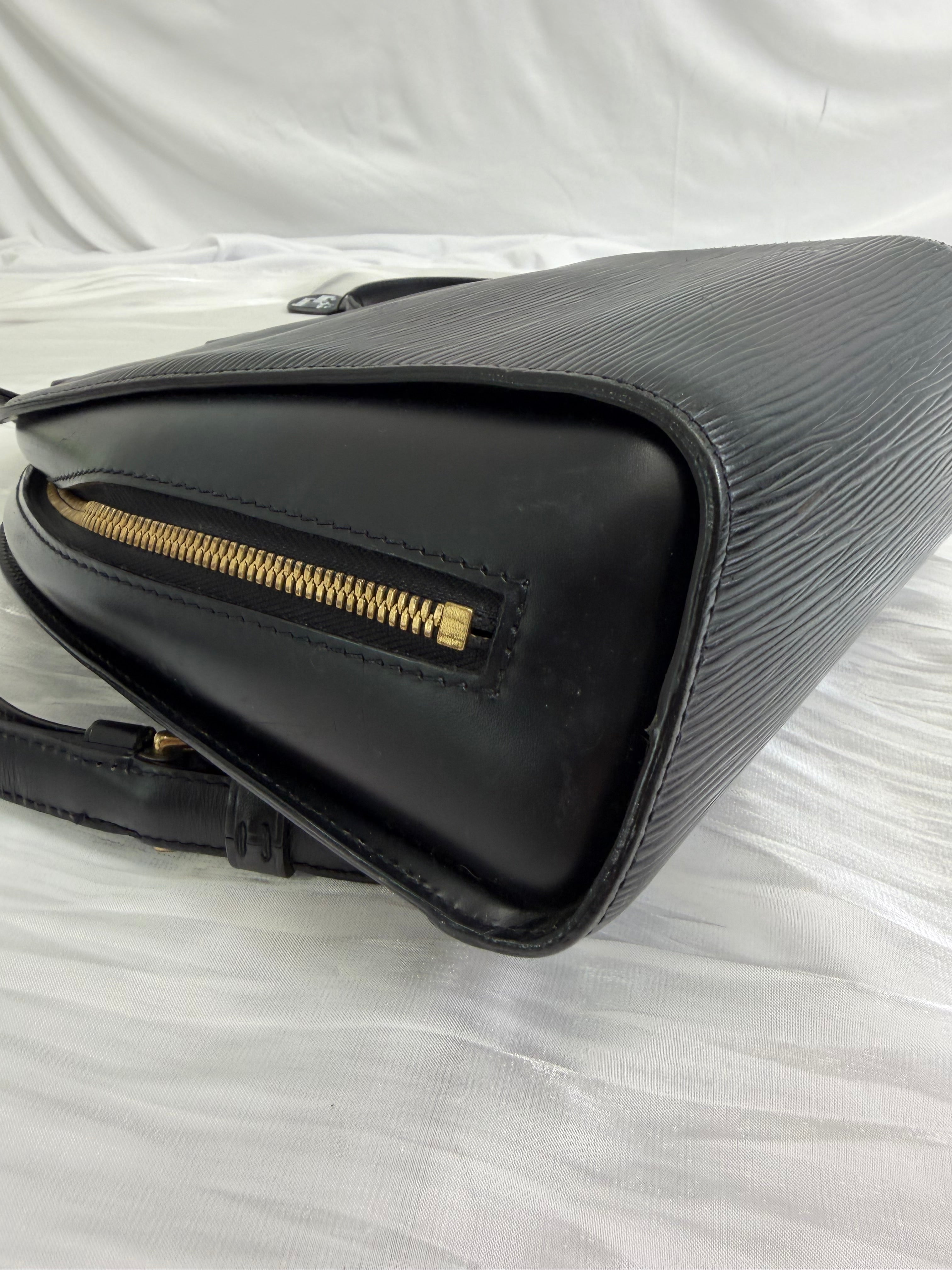 Louis Vuitton Black Epi Mabillion Backpack