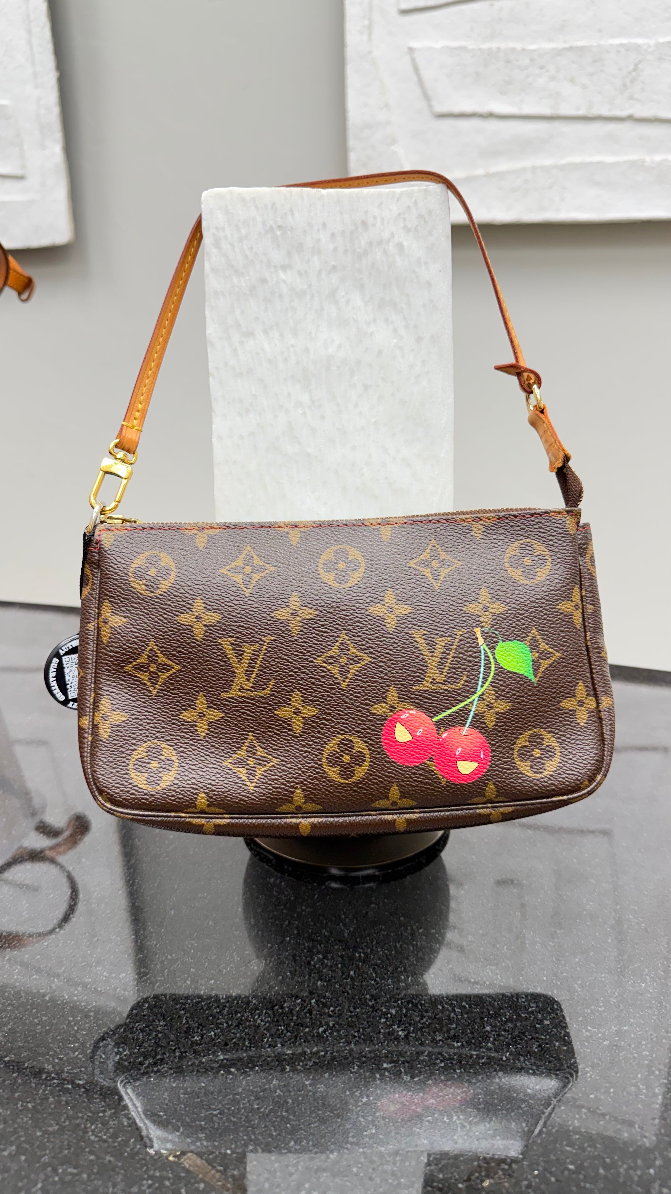 *DONS DROP* Louis Vuitton Monogram Cherries Pochette Shoulder Bag