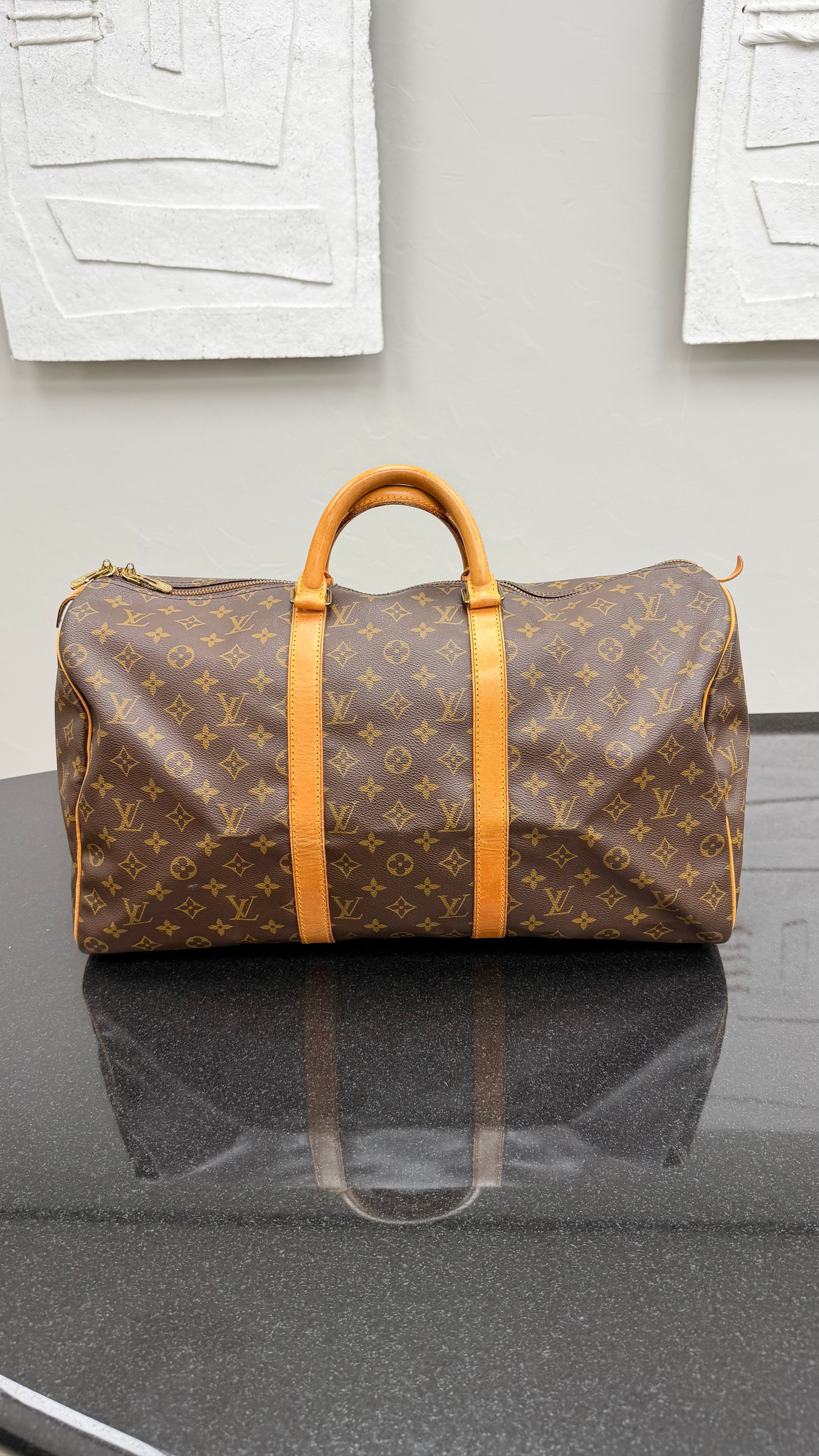 Louis Vuitton Monogram Keepall 50
