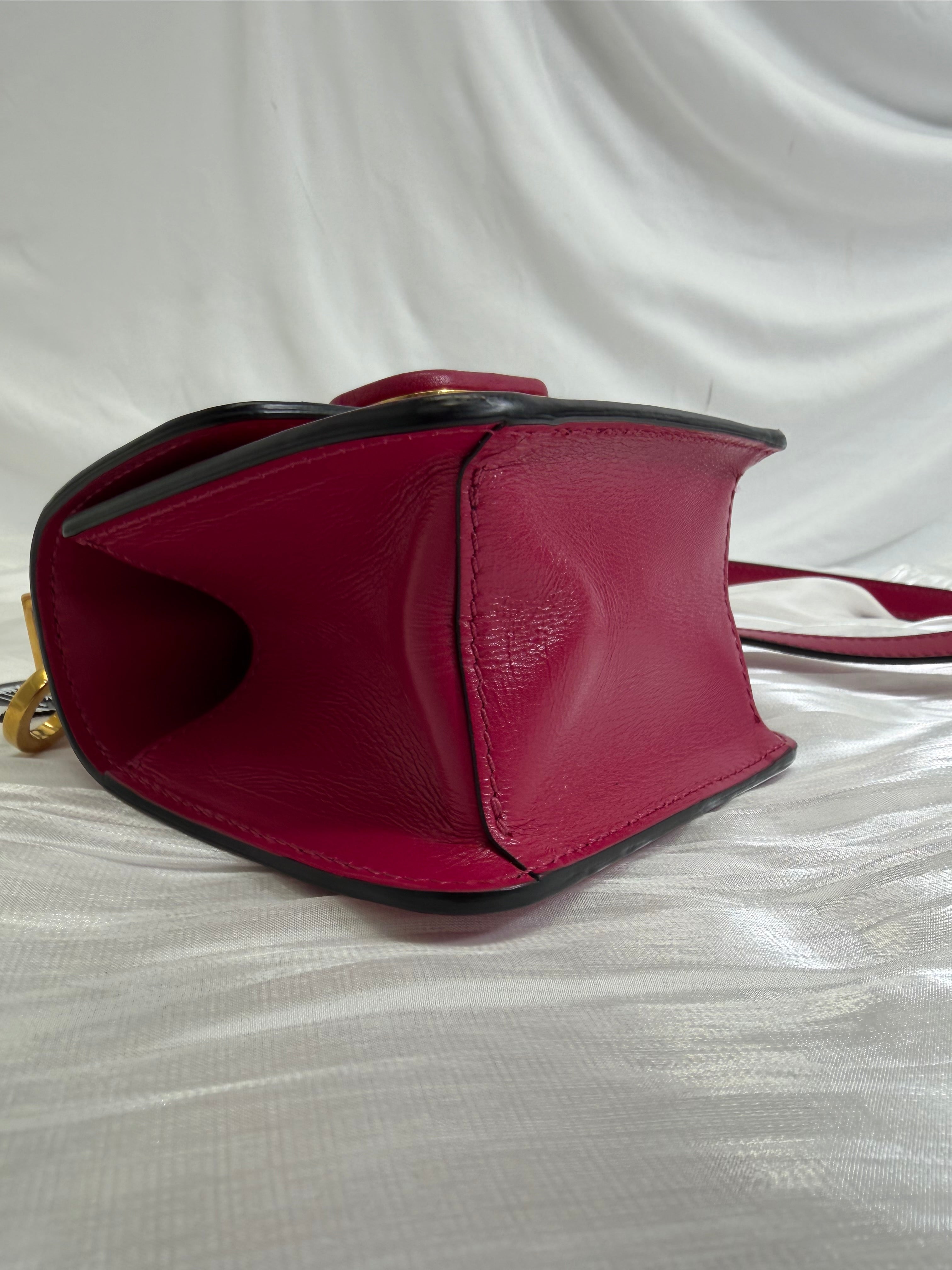 Valentino Garavani Fuchsia Leather VSling Crossbody