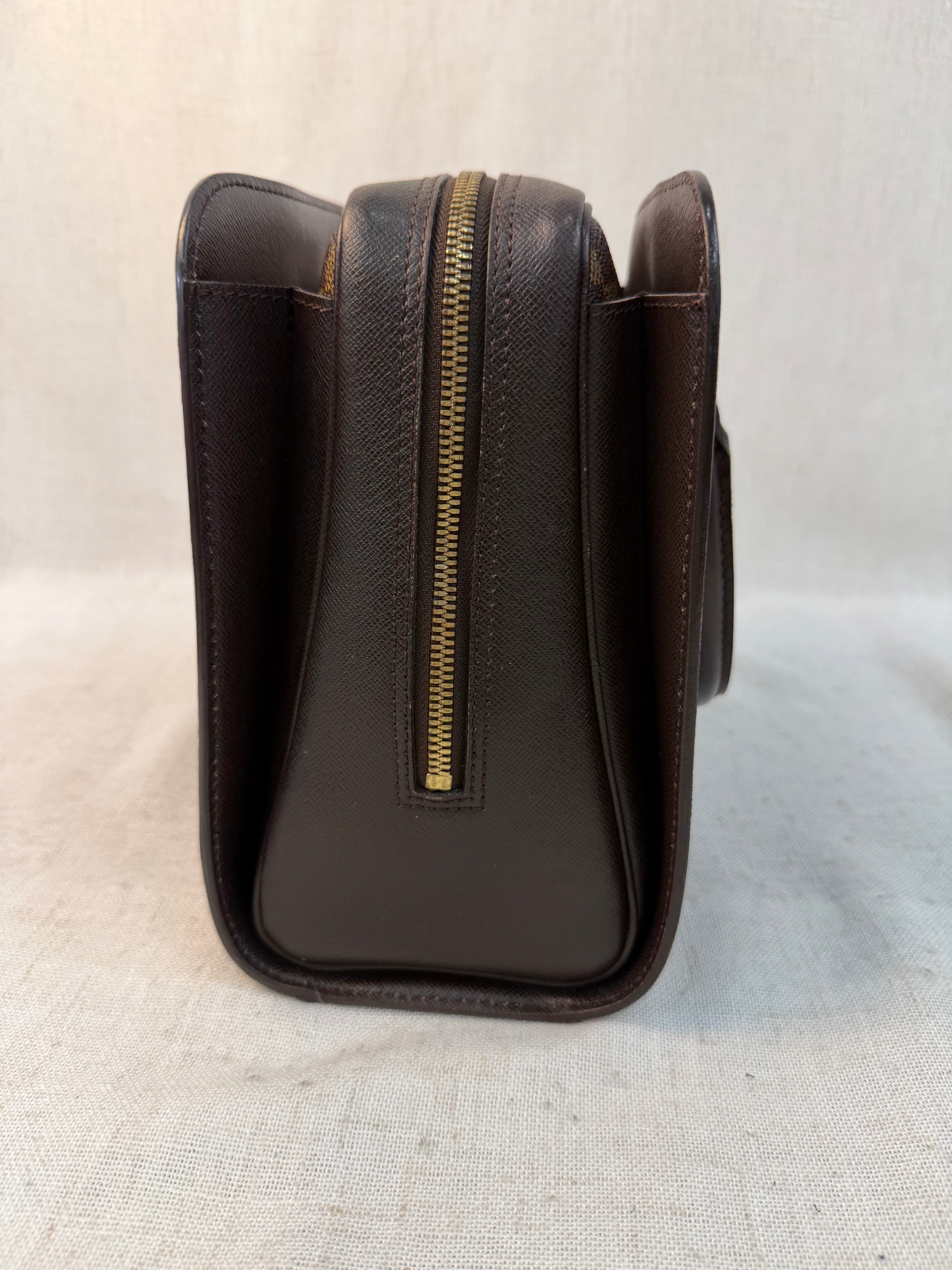 Louis Vuitton Damier Ebene Triana Handbag