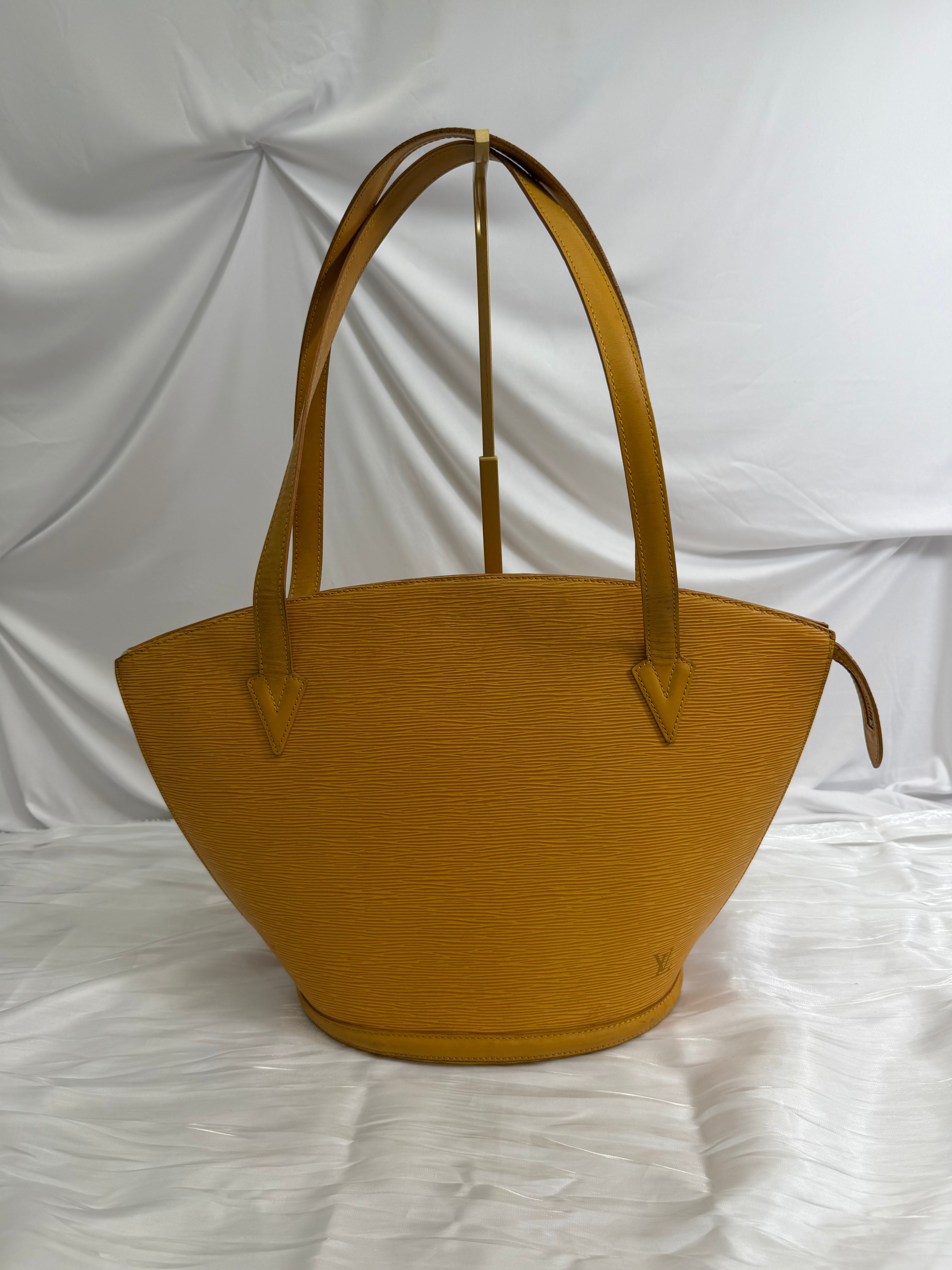 Louis Vuitton Yellow Epi Saint Jacques Tote