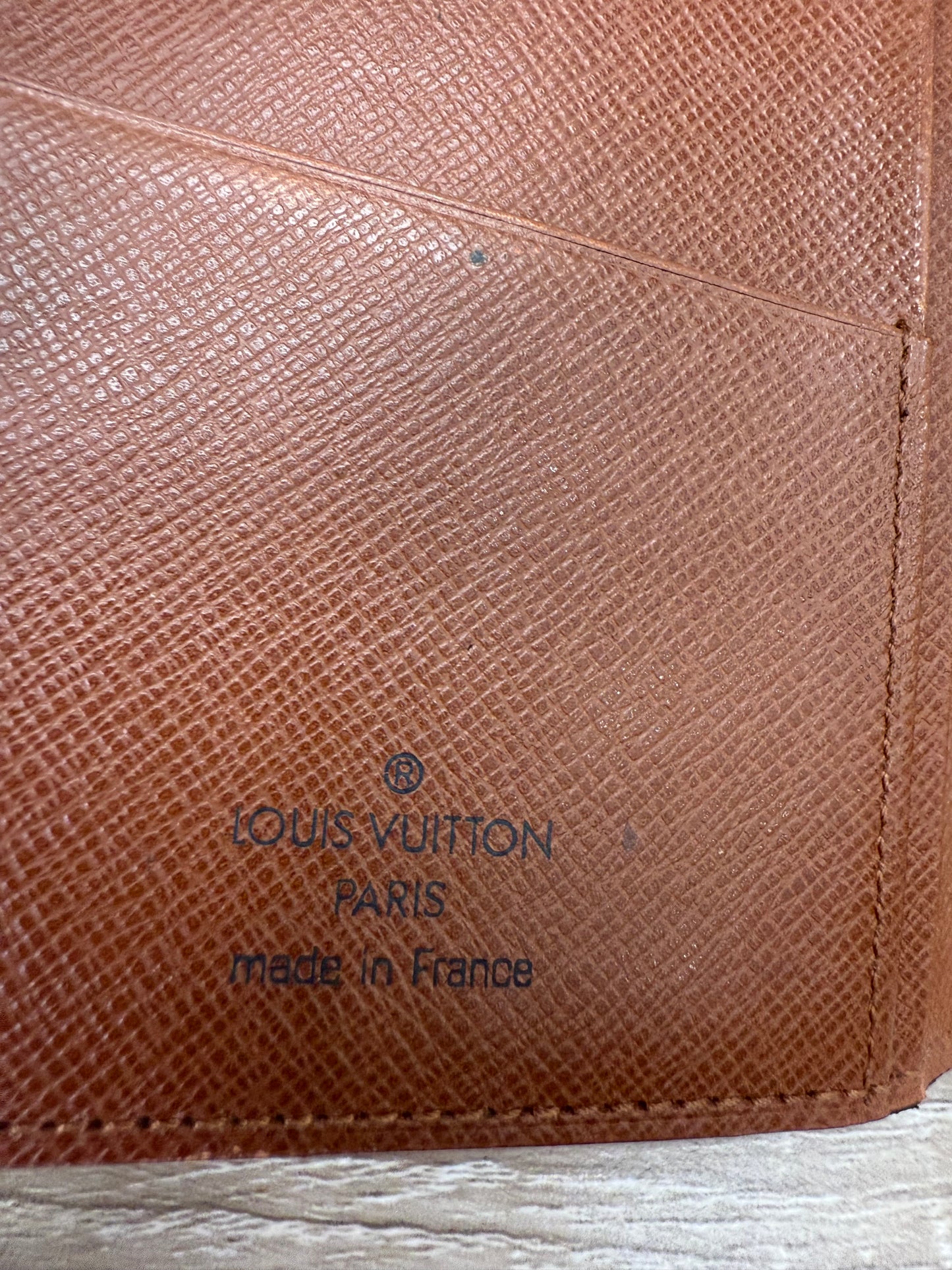 Louis Vuitton Monogram Vertical Long Wallet