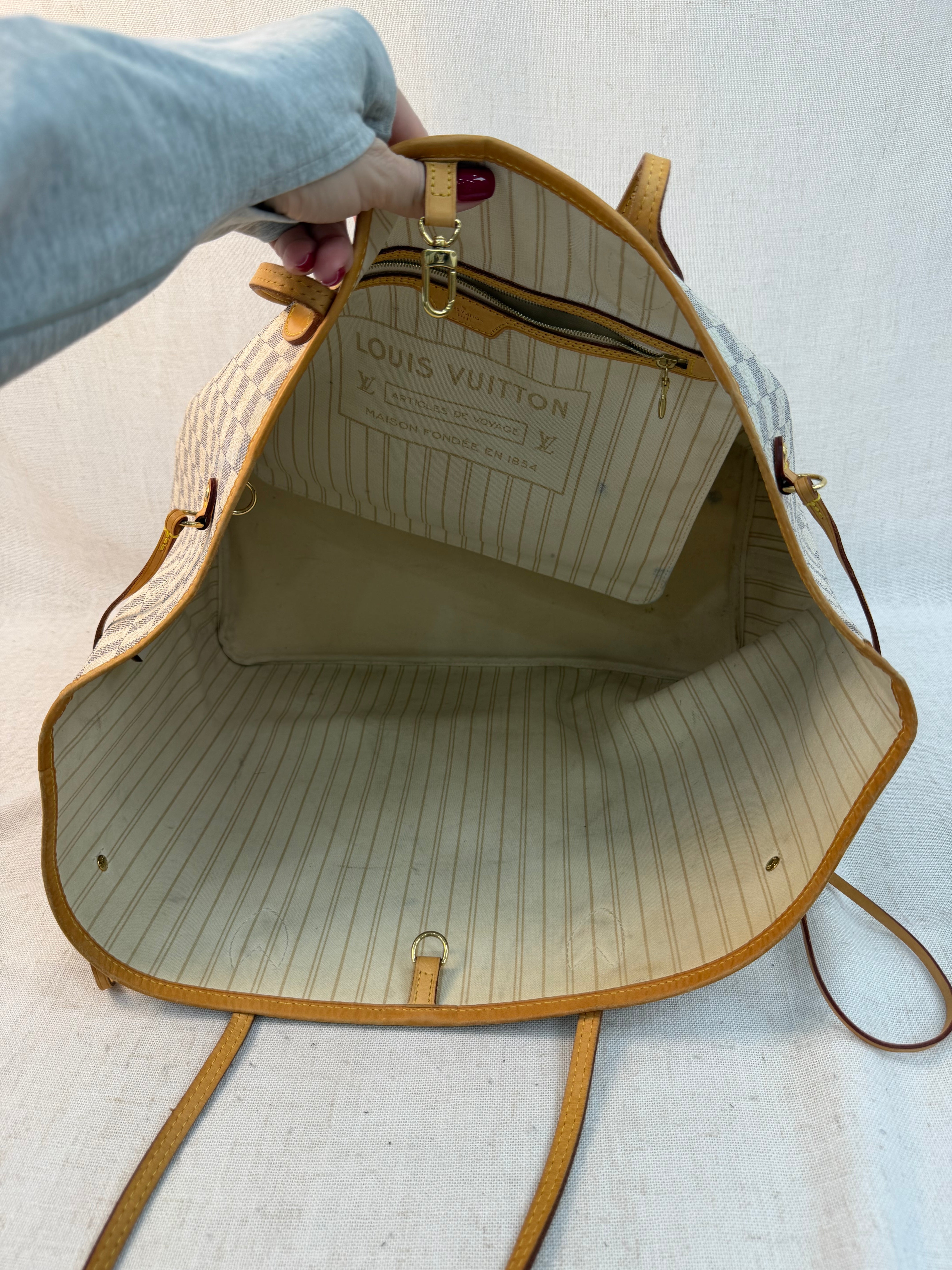 Louis Vuitton Damier Azur Neverfull GM