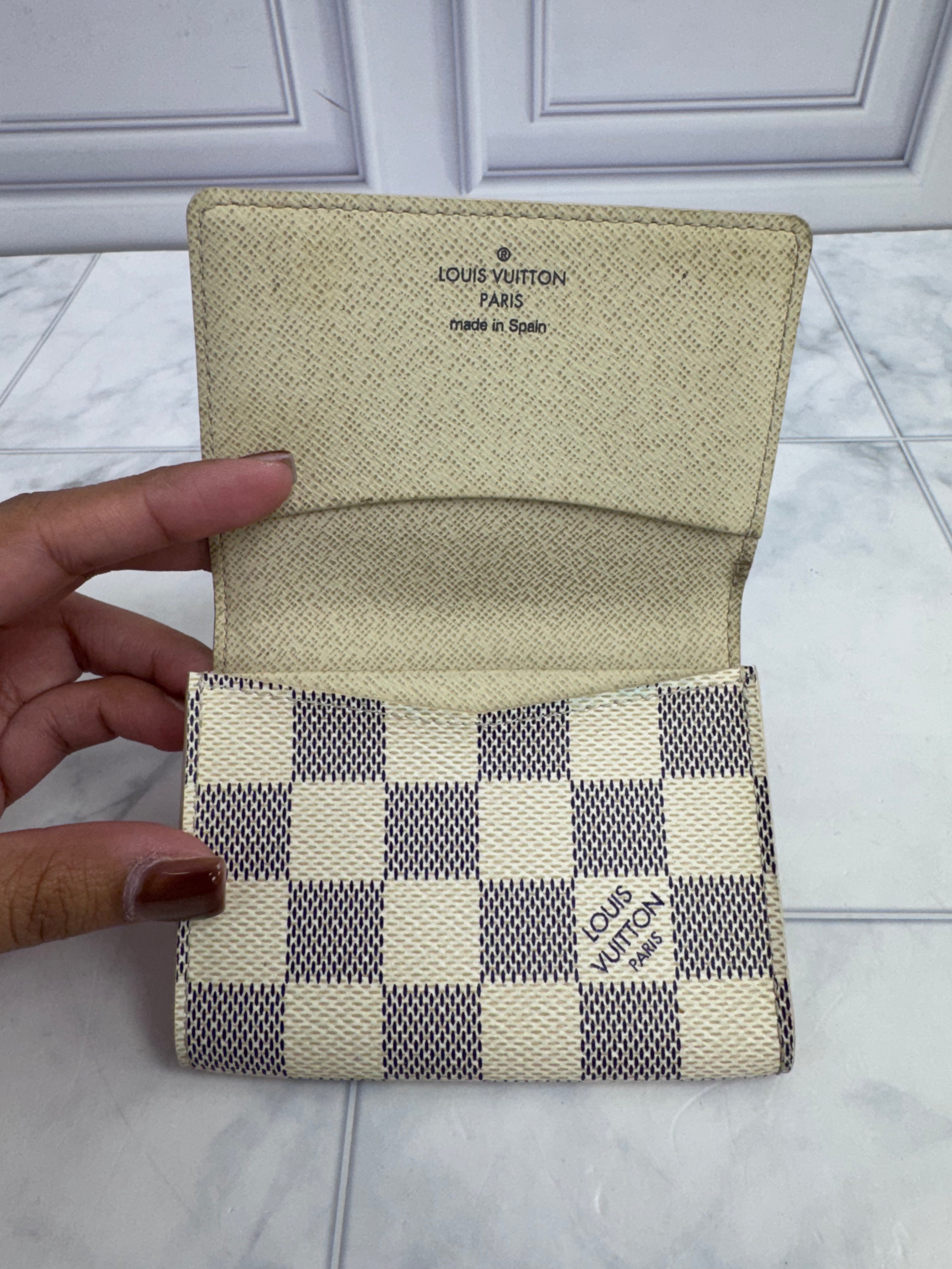 Louis Vuitton Damier Azur Card Case