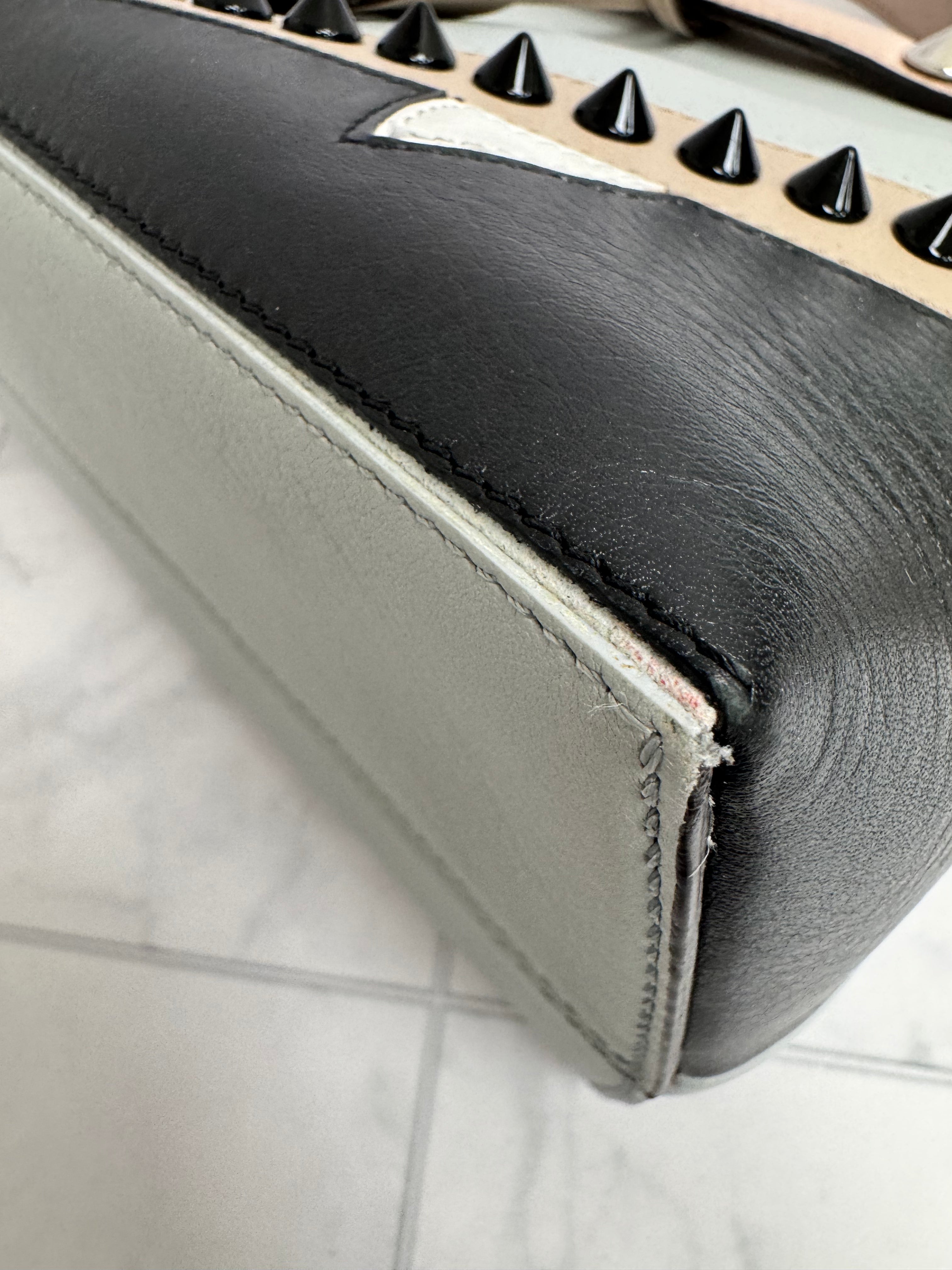Fendi Tricolor Leather By The Way Monster 2Way Bag