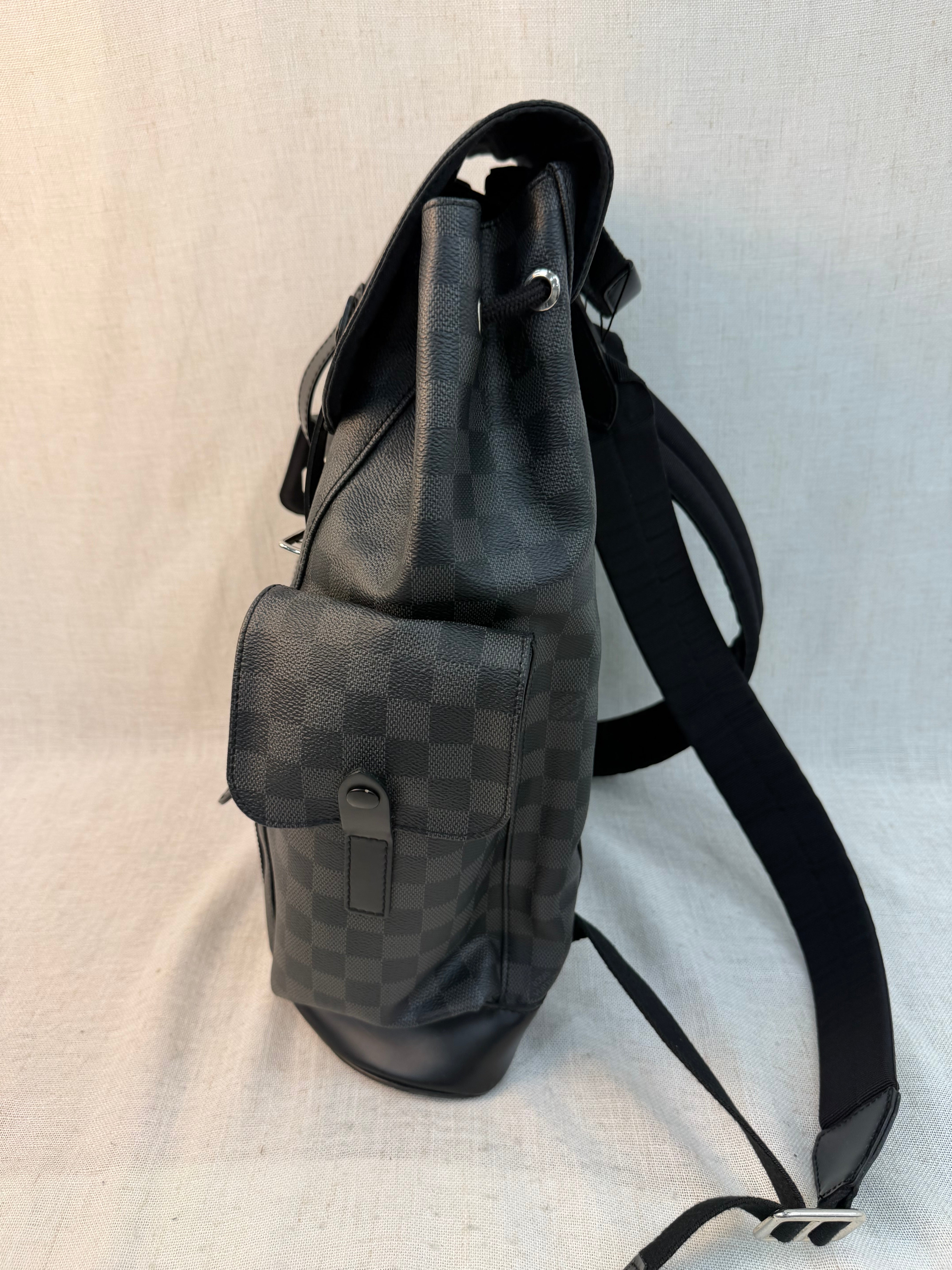Louis Vuitton Damier Graphite Christopher Backpack