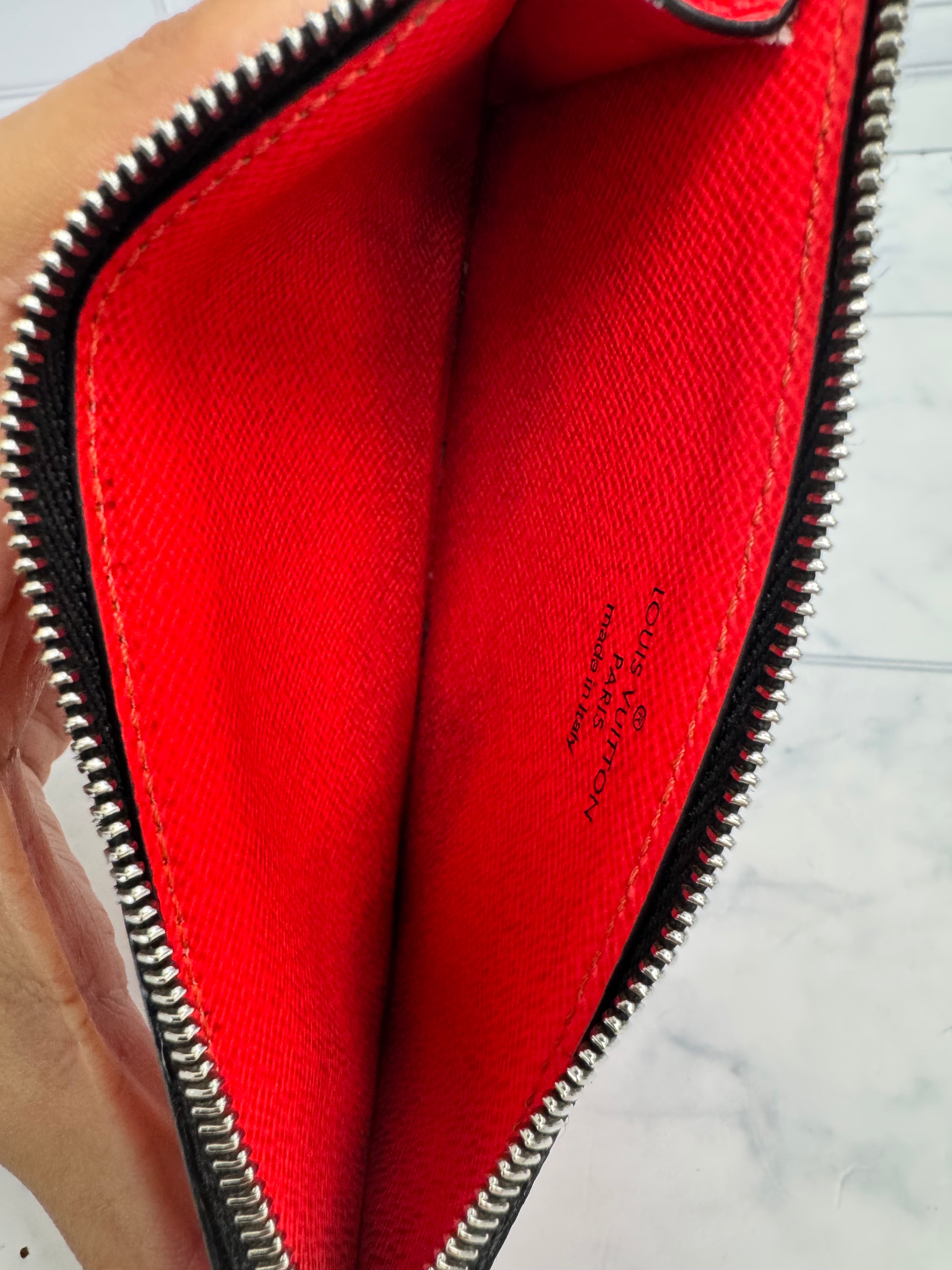 Louis Vuitton Red Monogram Card Holder