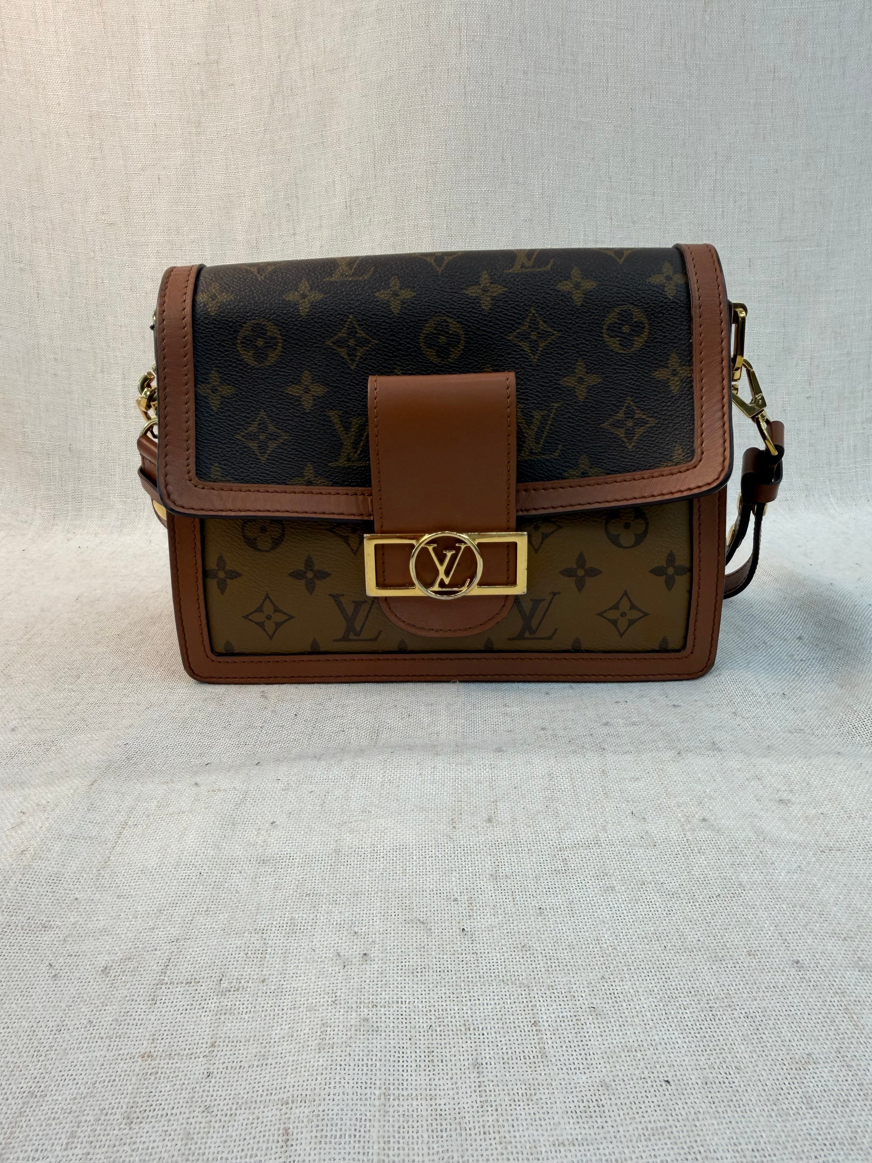 Louis Vuitton Monogram Reverse Dauphine MM