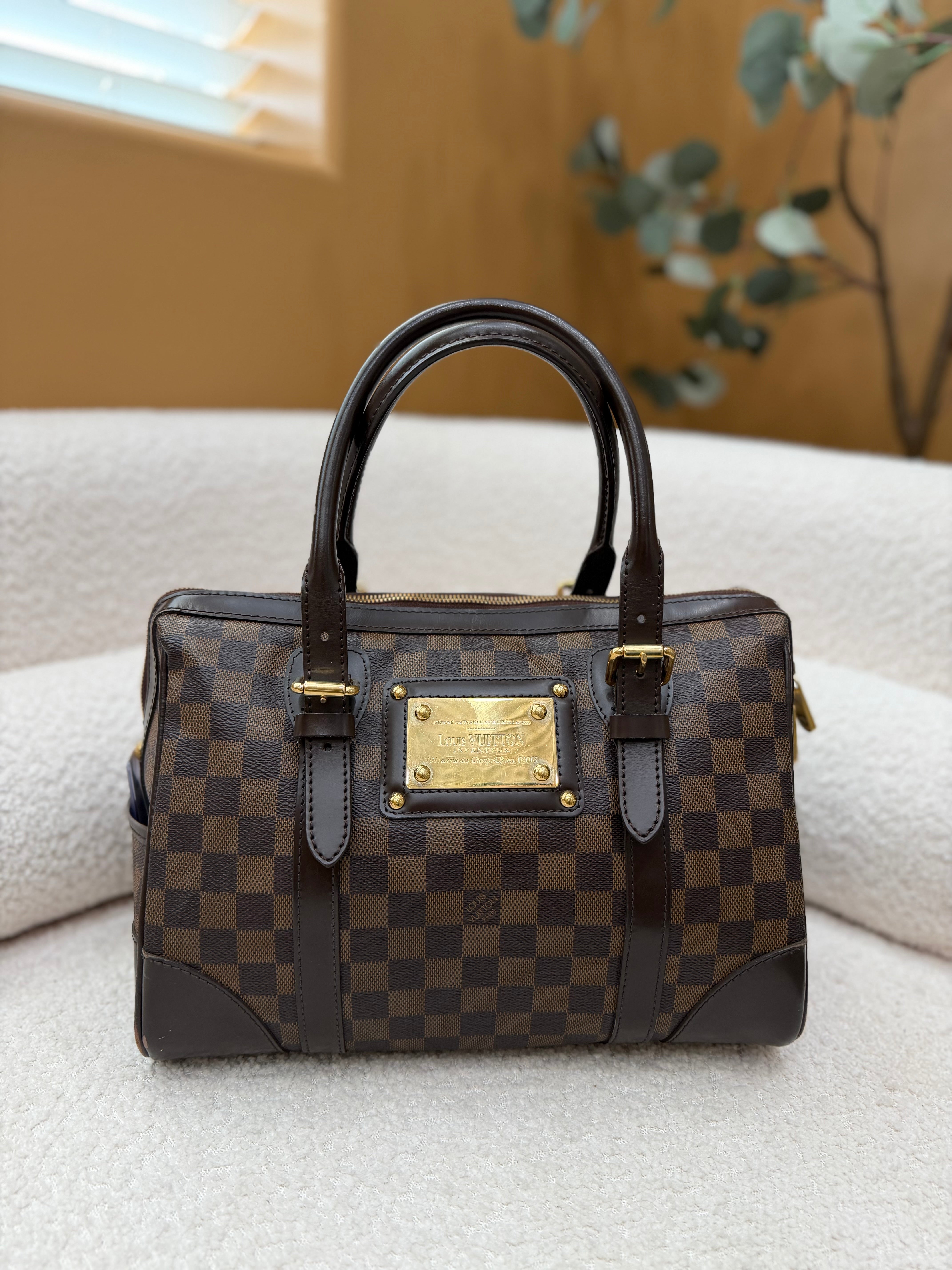 Louis Vuitton Damier Ebene Berkeley Handbag