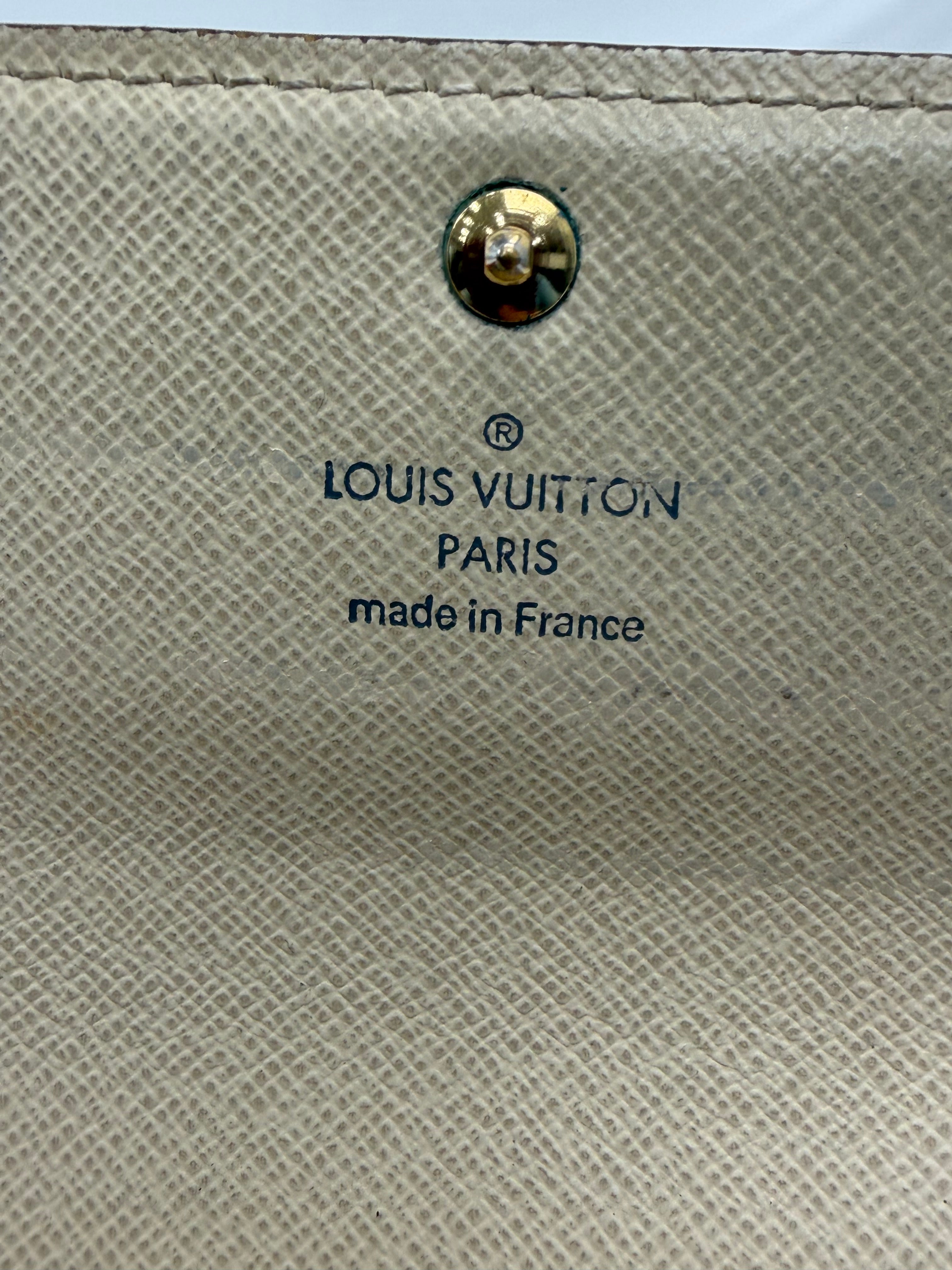 Louis Vuitton Damier Azur Sarah Wallet