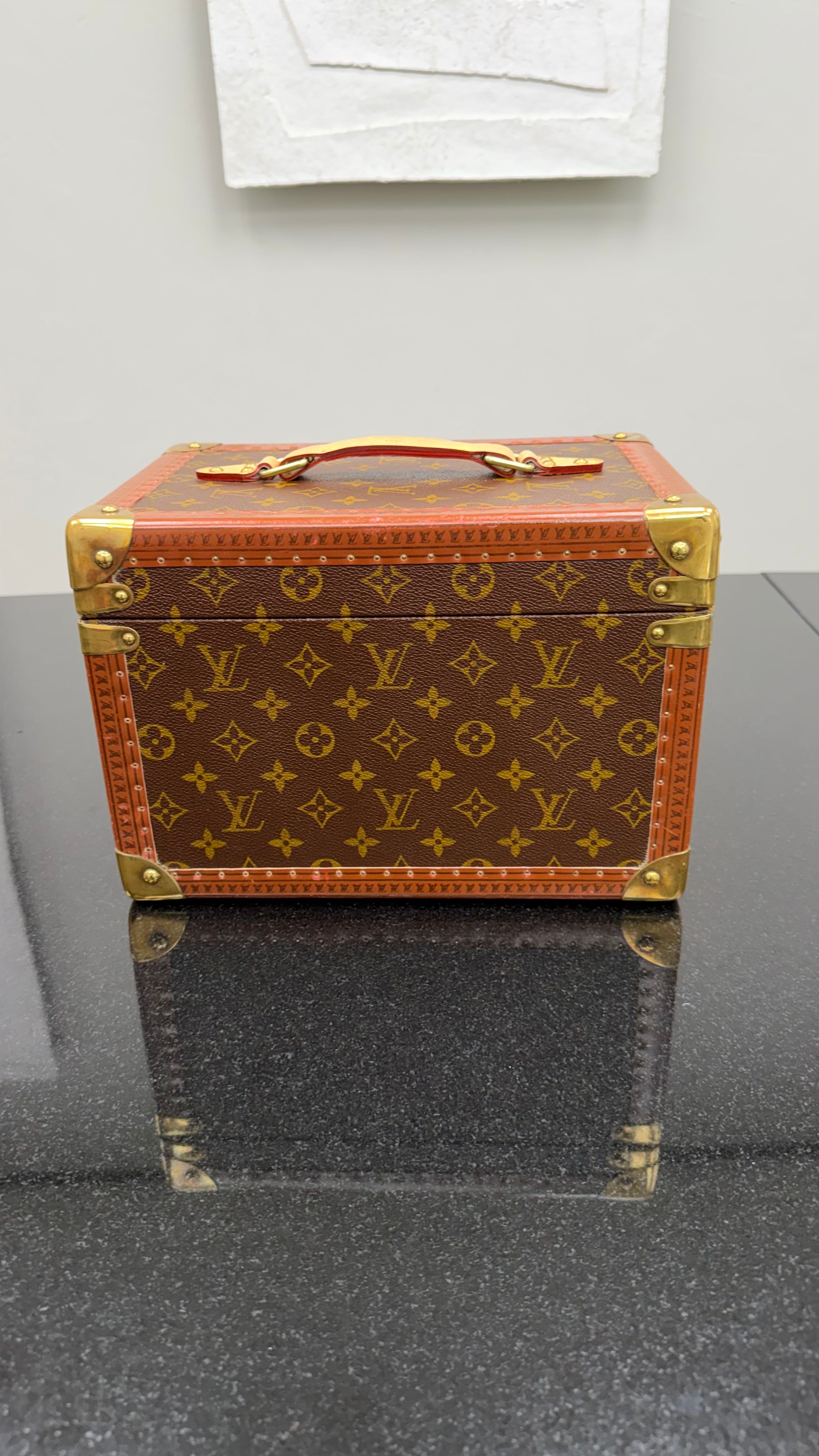 Louis Vuitton Vintage Monogram Boite Flacons Vanity Trunk