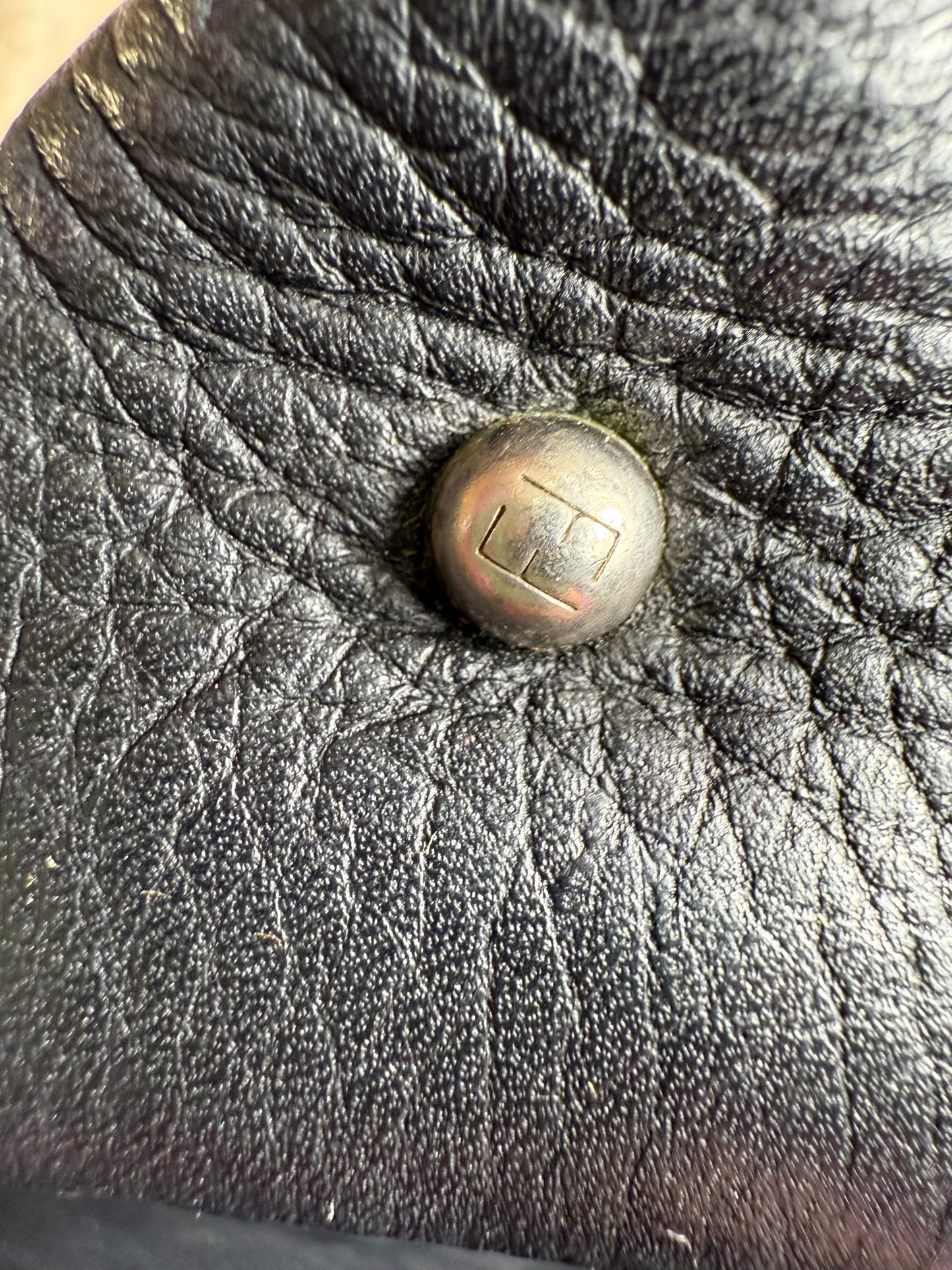 Fendi Black Devil Trapezio Bag