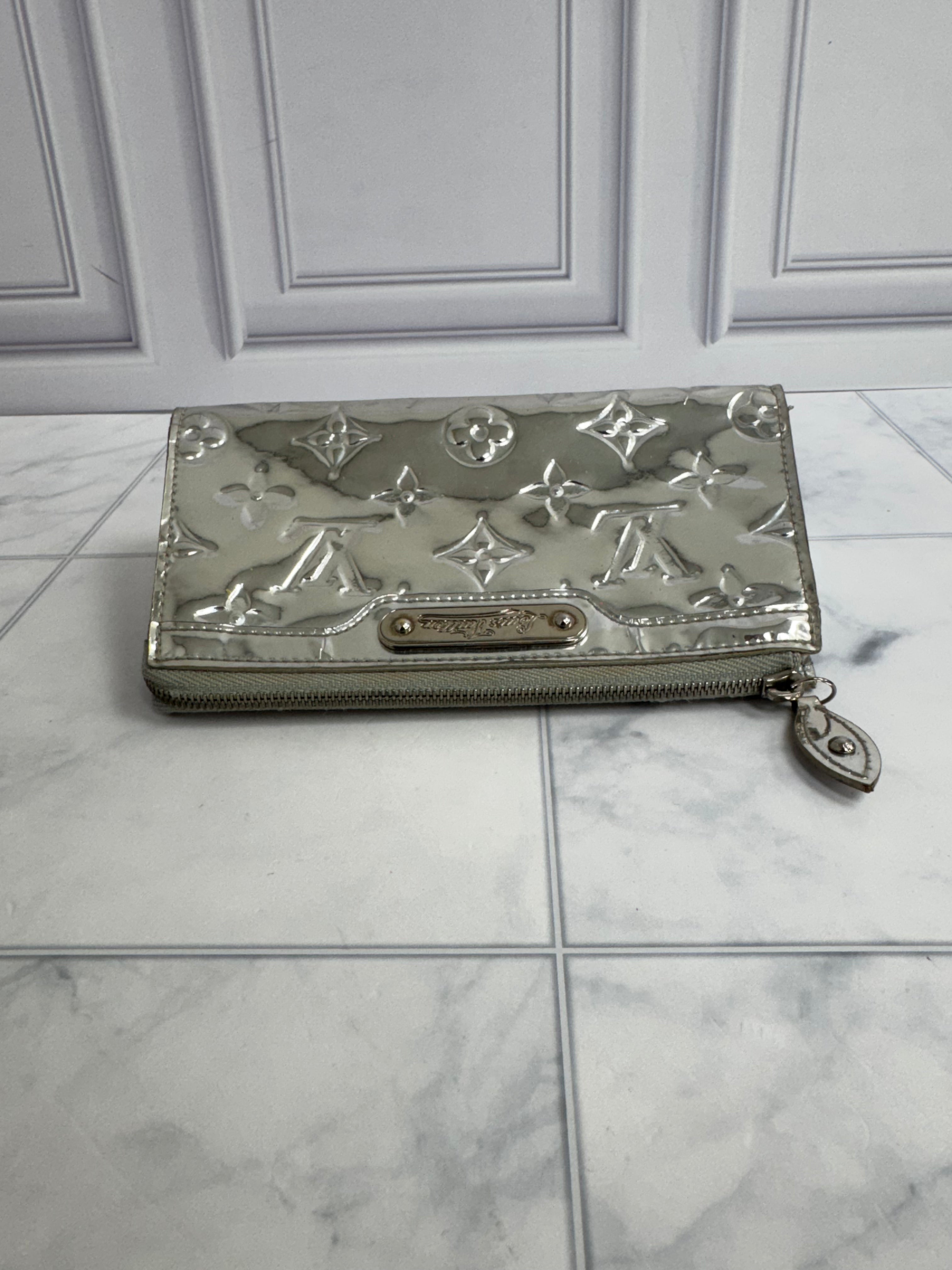 Louis Vuitton Silver Monogram Miroir Trousse Cosmetic Pouch