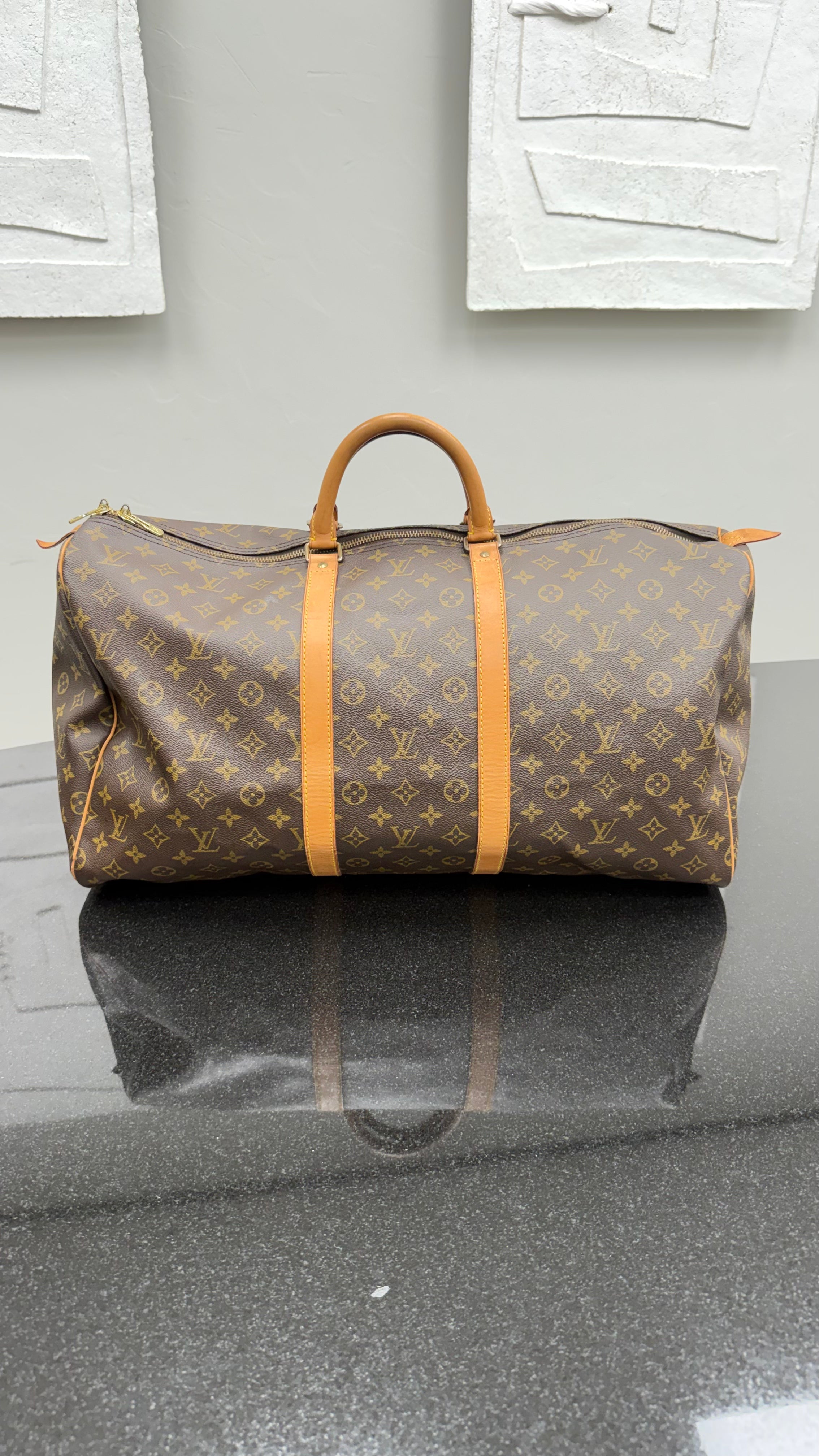 Louis Vuitton Monogram Keepall 55
