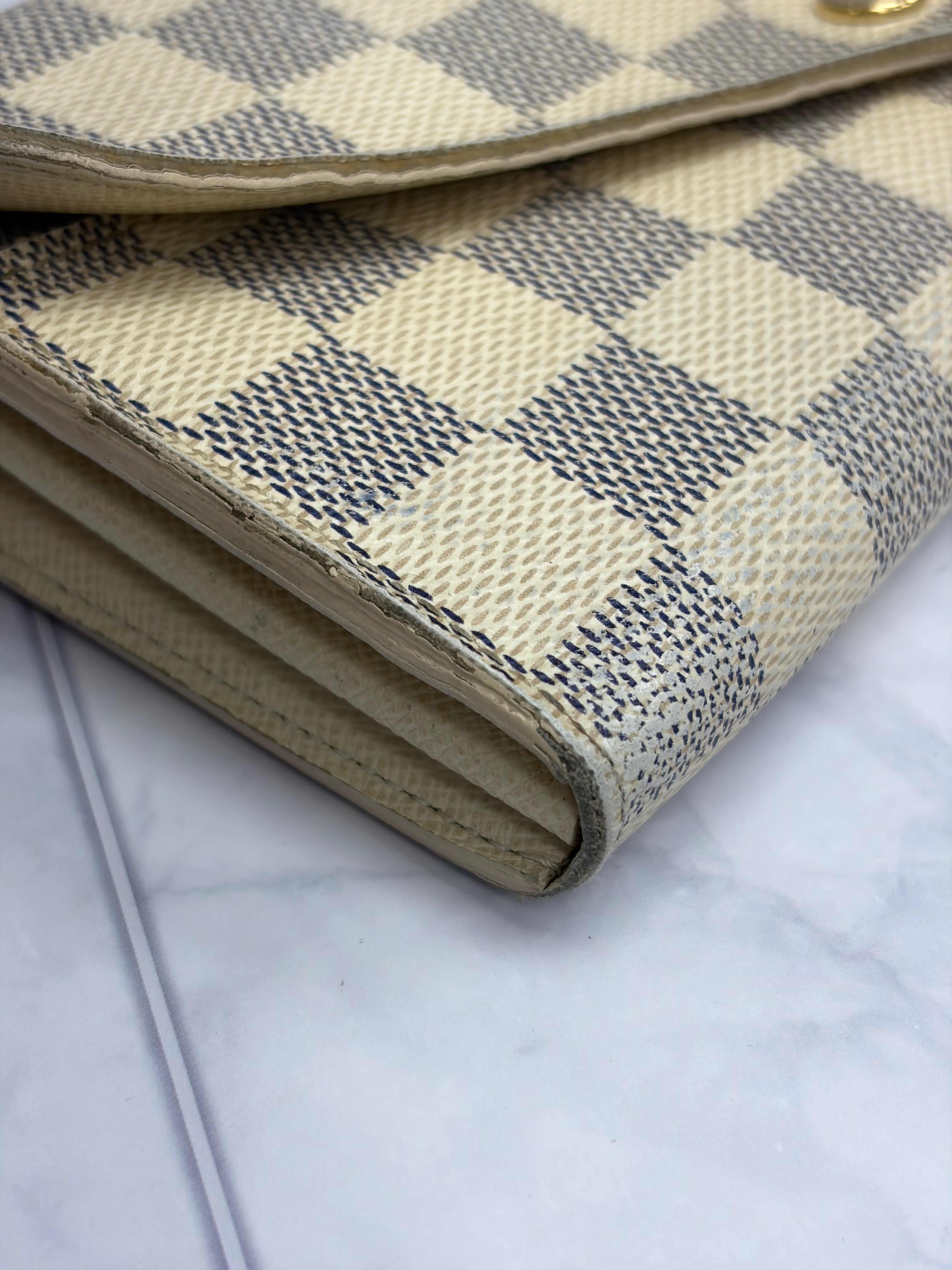 Louis Vuitton Damier Azur Sarah Wallet