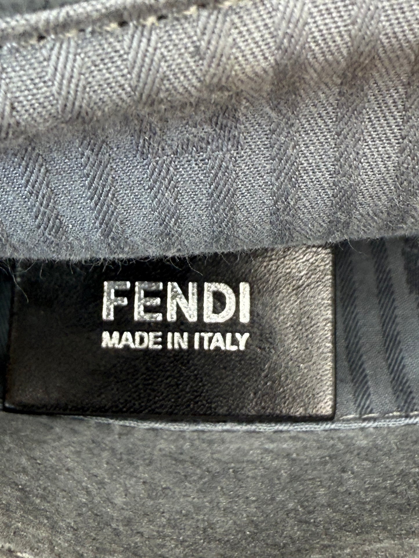 Fendi Light Blue Leather 2Jours Tote