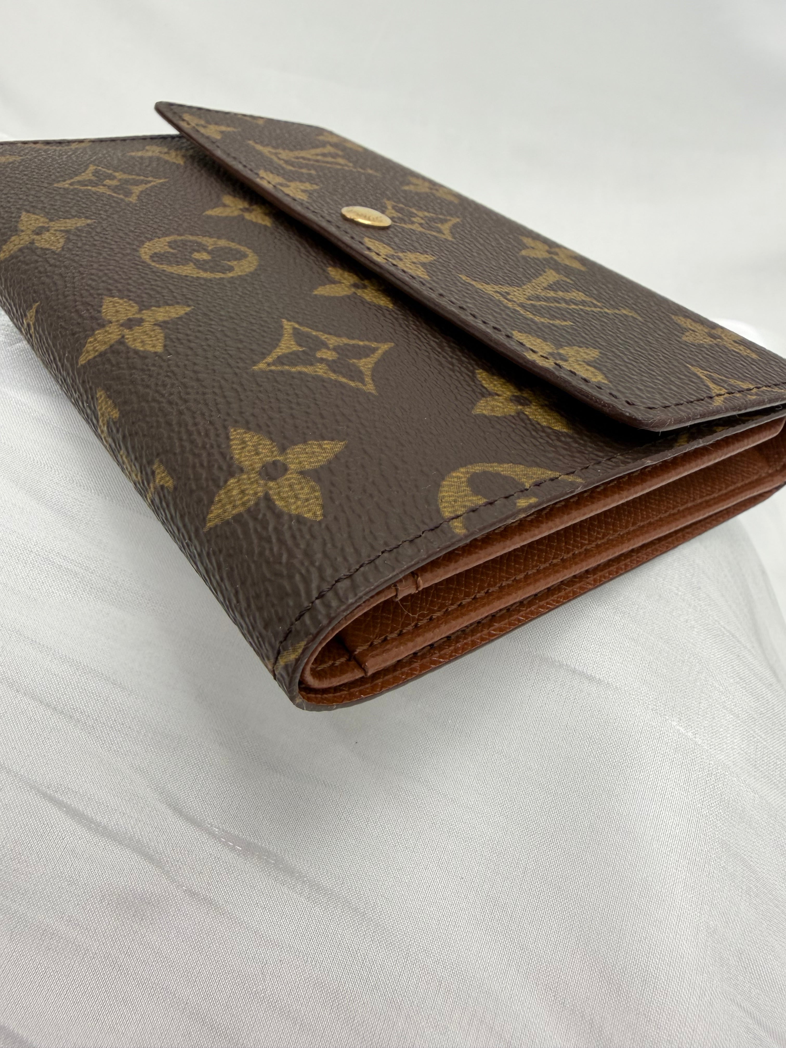 Louis Vuitton Monogram Porte Etui Compact Wallet