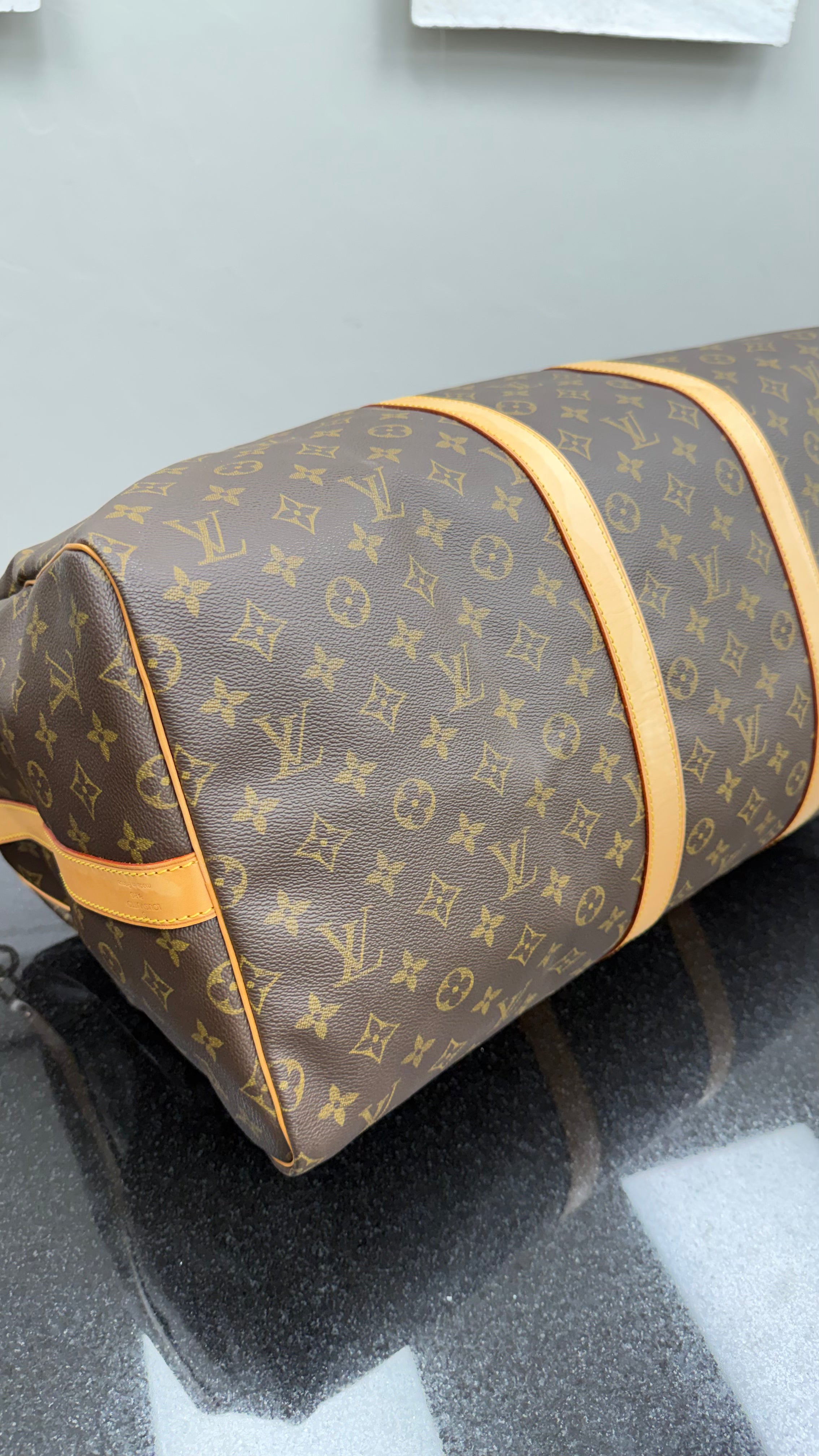 Louis Vuitton Monogram Keepall Bandouliere 55