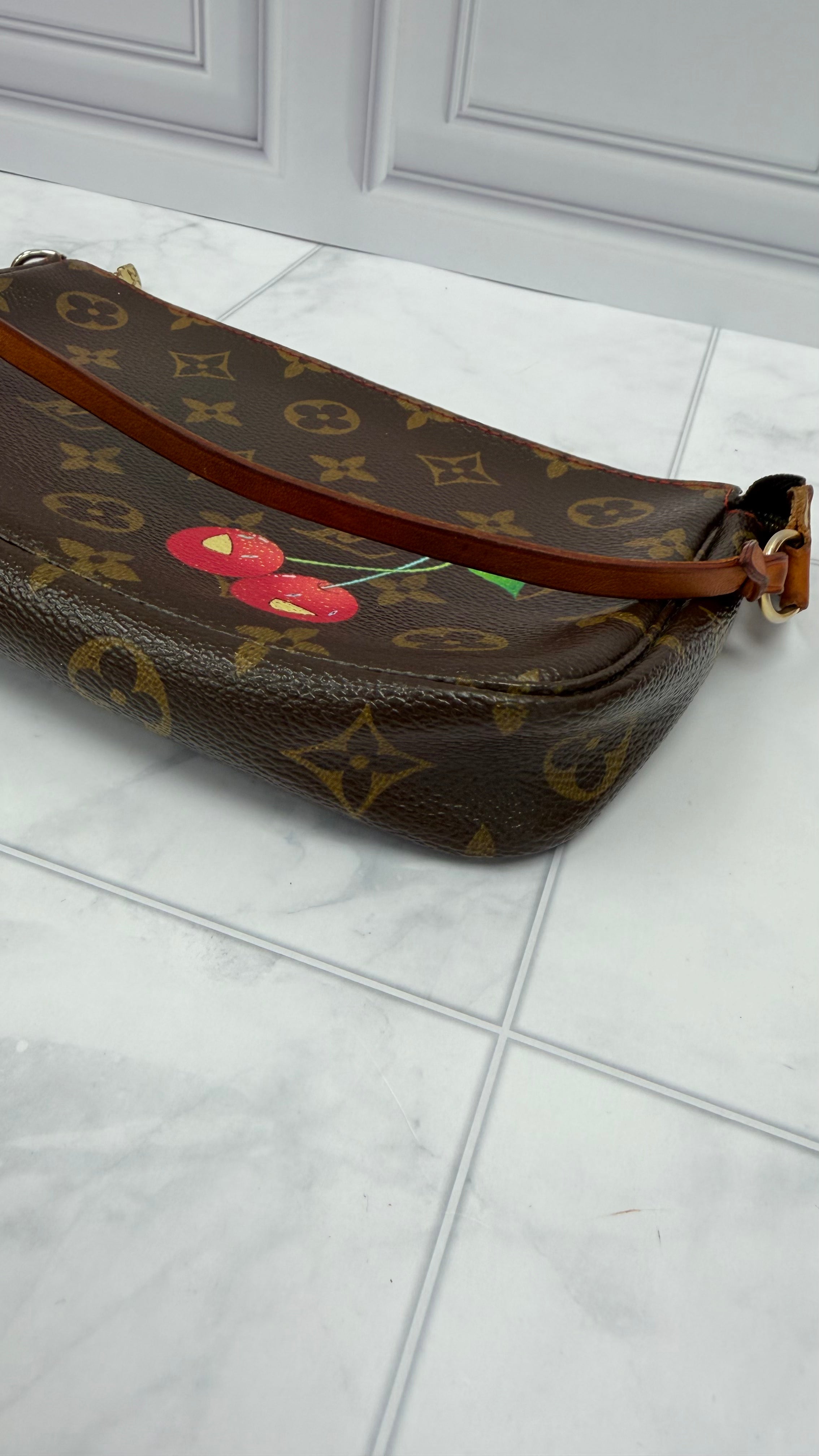 *DONS DROP* Louis Vuitton Monogram Cherries Pochette Accessories