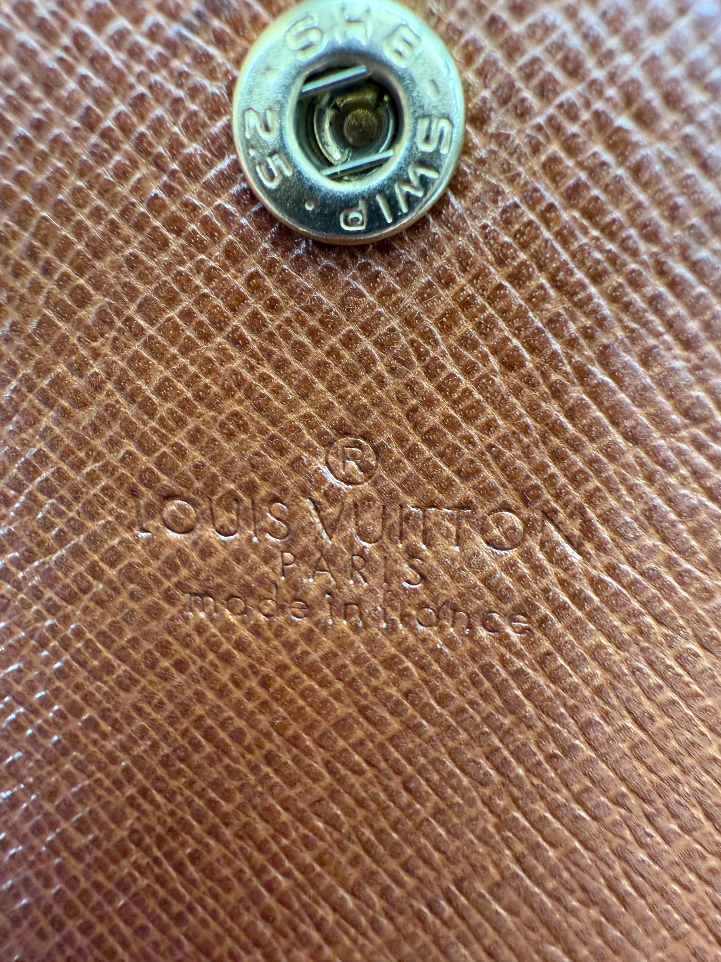 Louis Vuitton Monogram Porte Monnaie Tresor Wallet