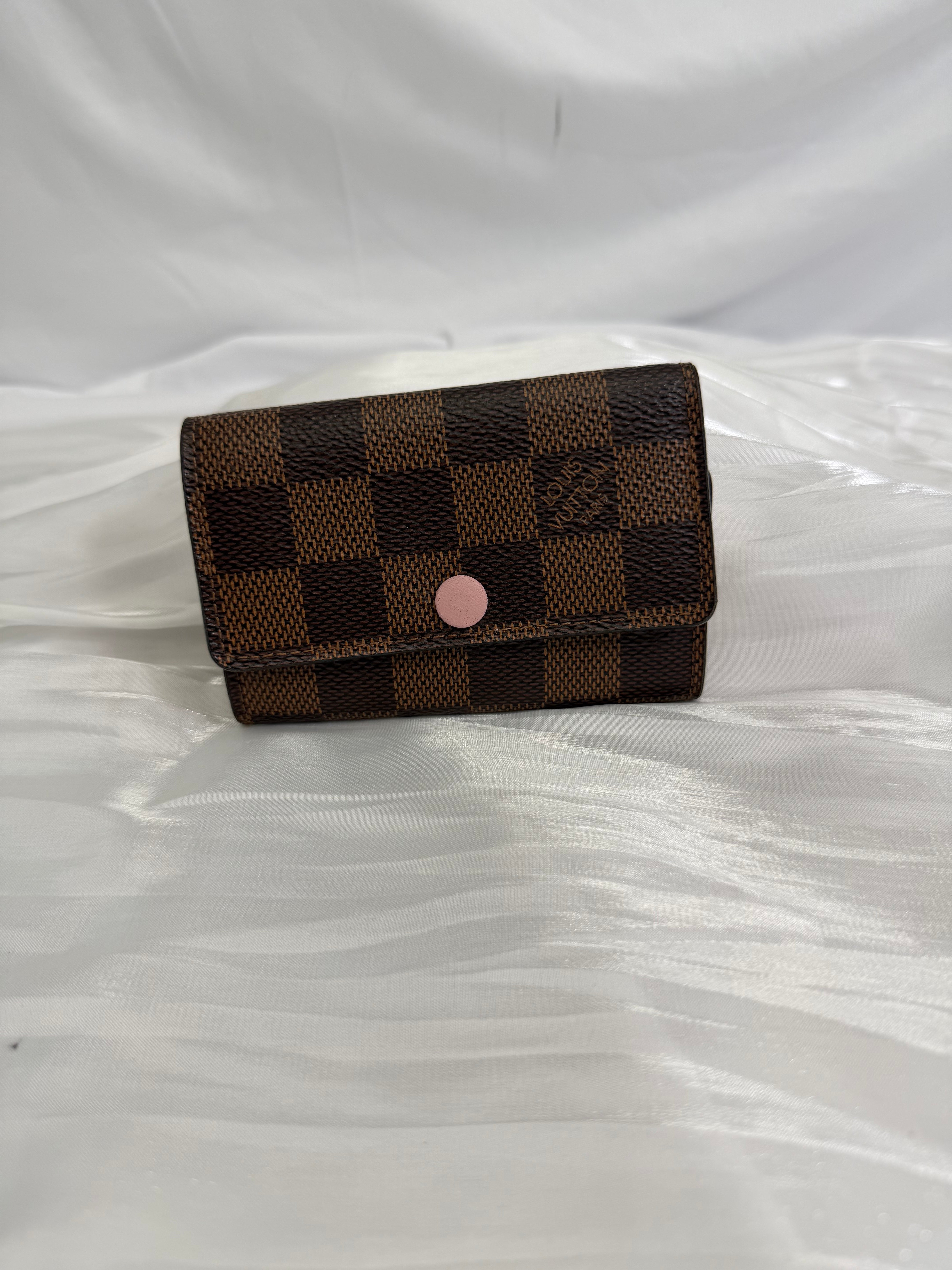 Louis Vuitton Damier Ebene 6 Key Ring Holder