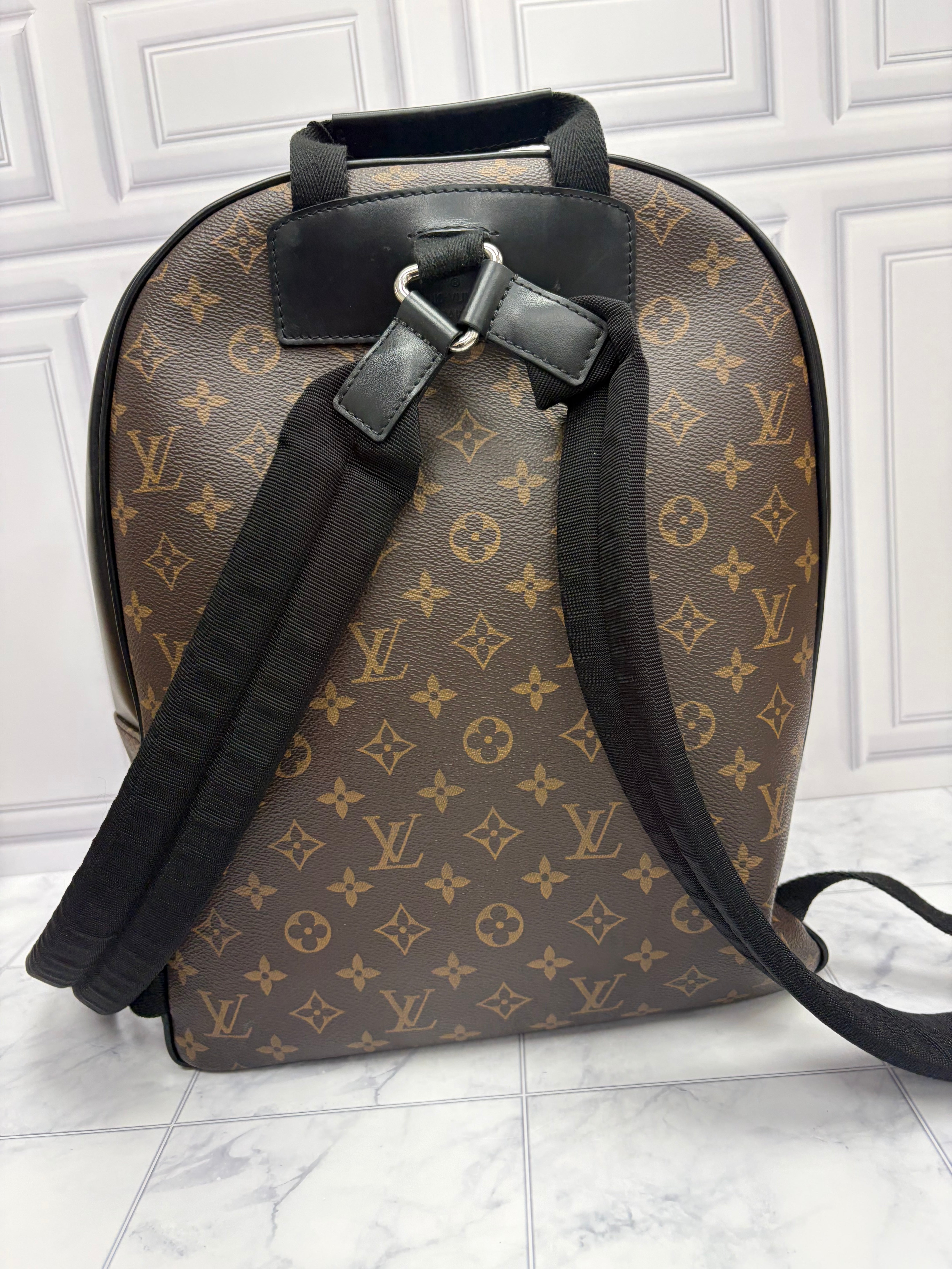 Louis Vuitton Monogram Macassar Josh Backpack