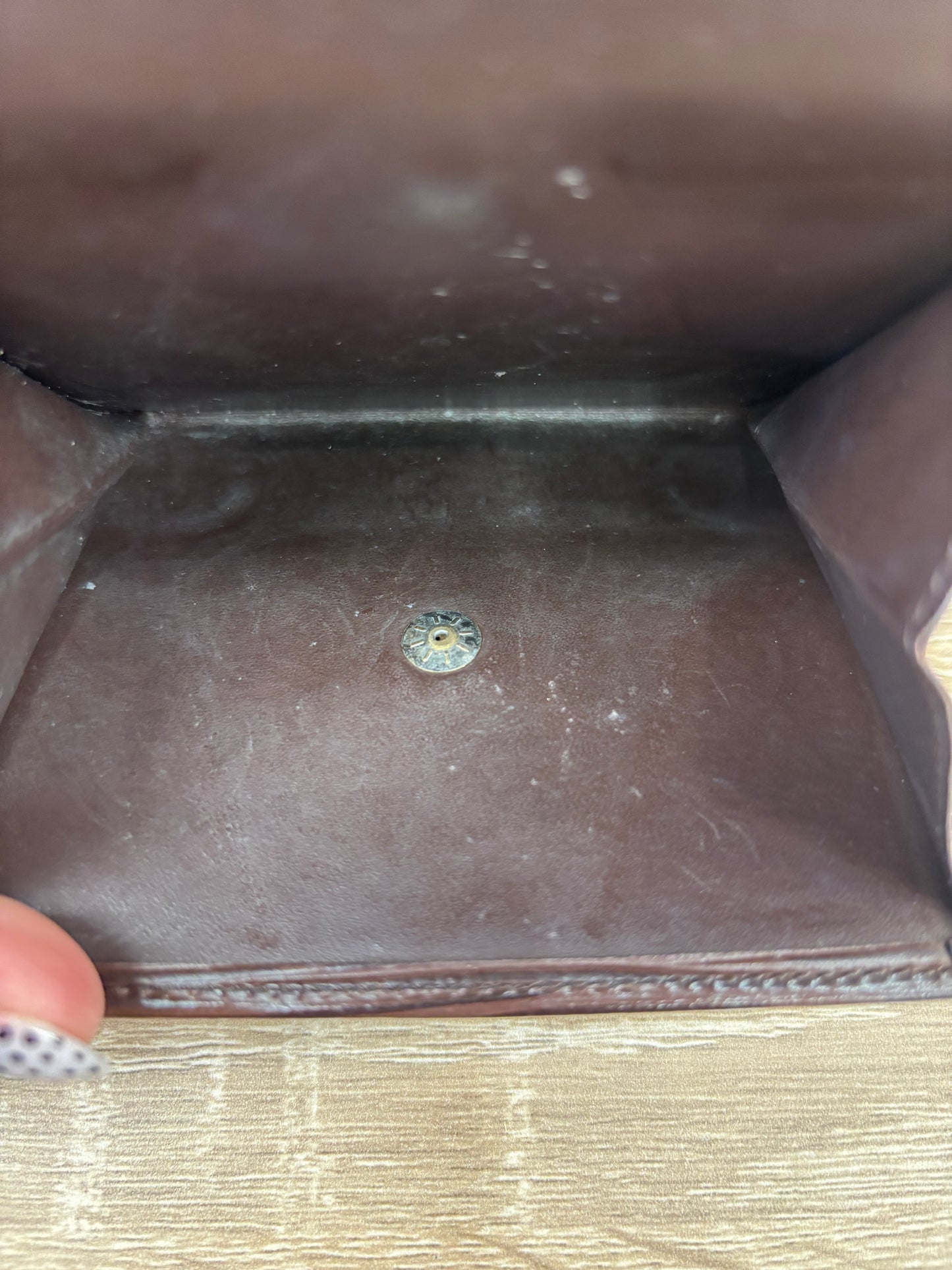 Louis Vuitton Brown Epi Leather Elise Wallet