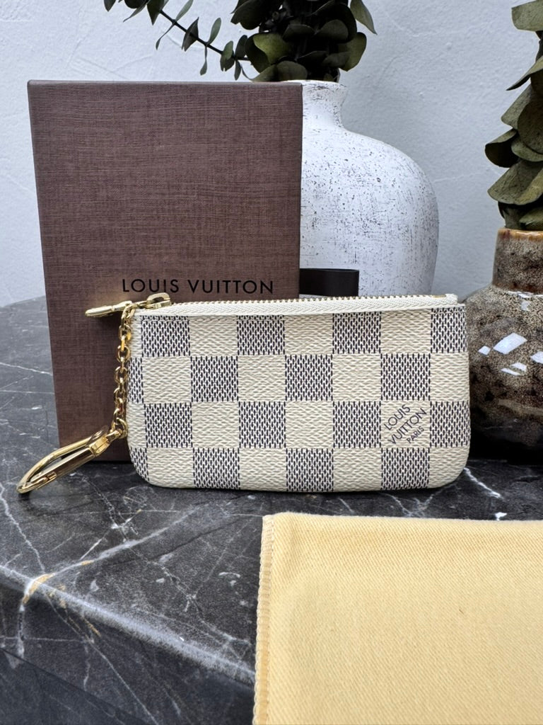 Louis Vuitton Damier Azur Key Cles