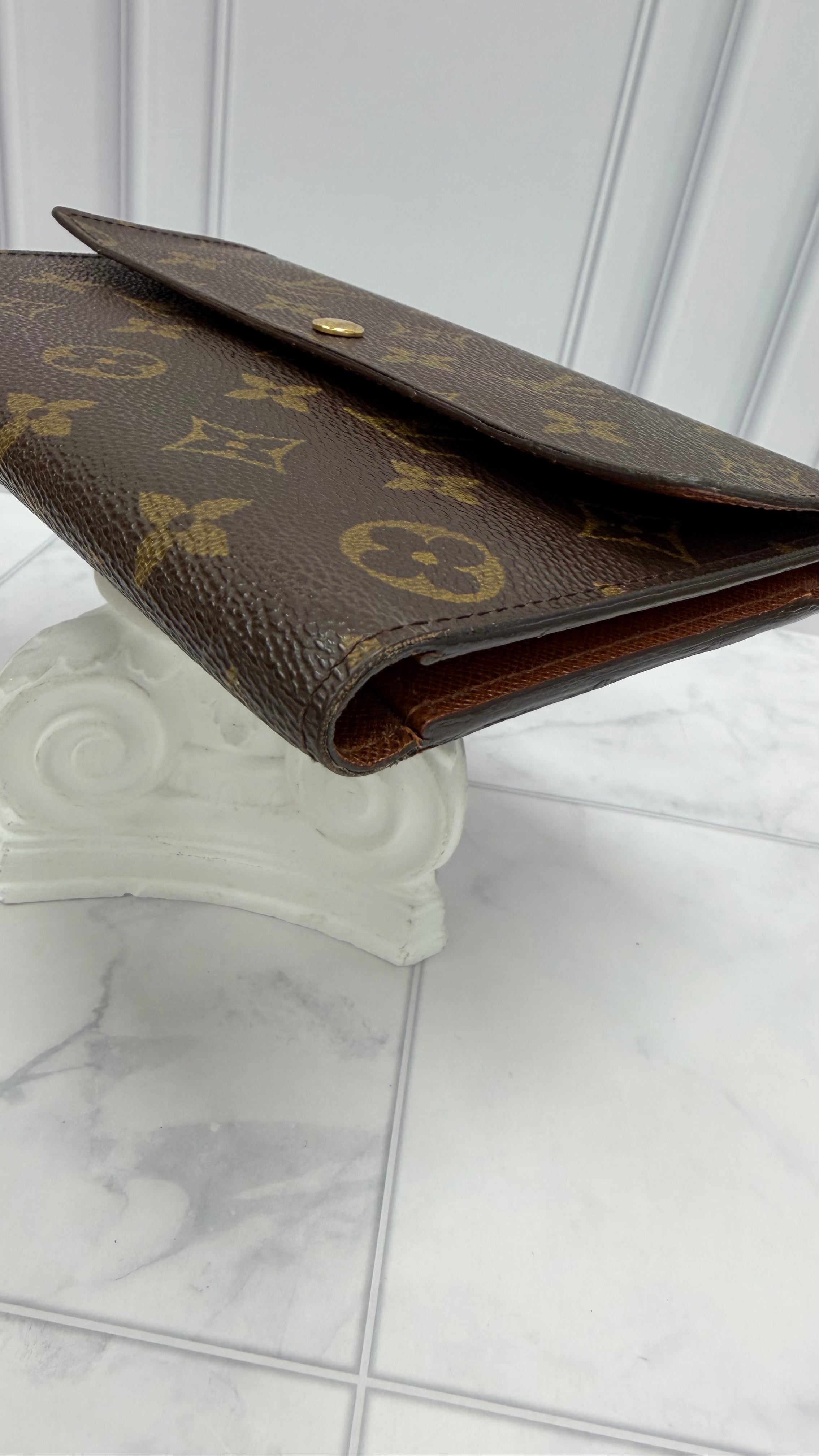 Louis Vuitton Monogram Passport Trifold Wallet