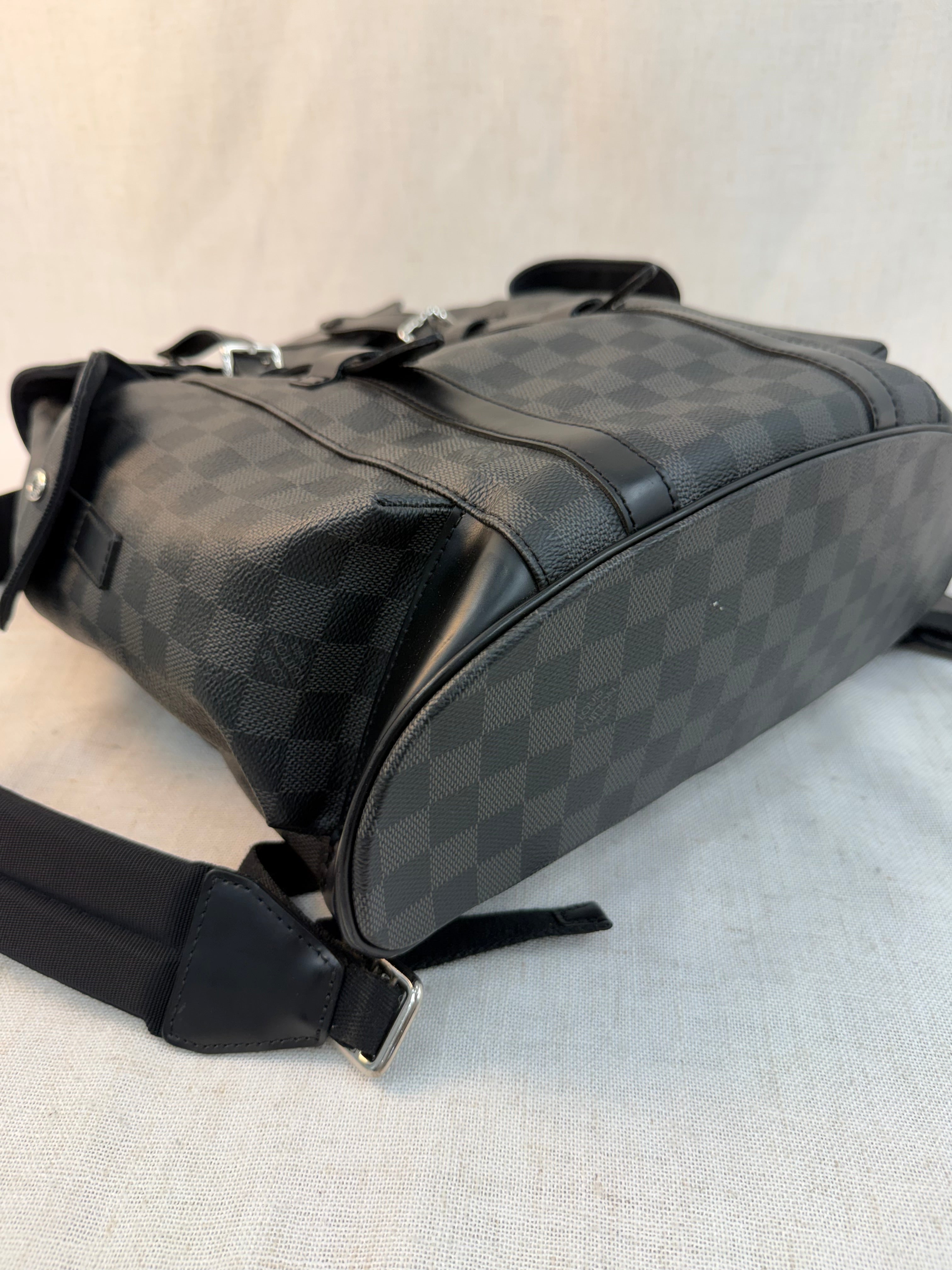 Louis Vuitton Damier Graphite Christopher Backpack